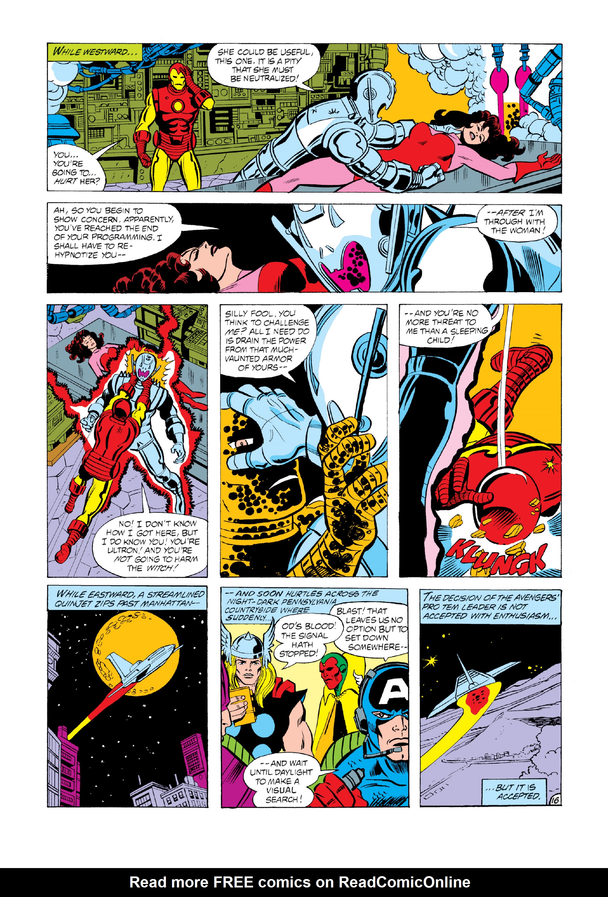 Read online Marvel Masterworks: The Avengers comic -  Issue # TPB 19 (Part 3) - 85