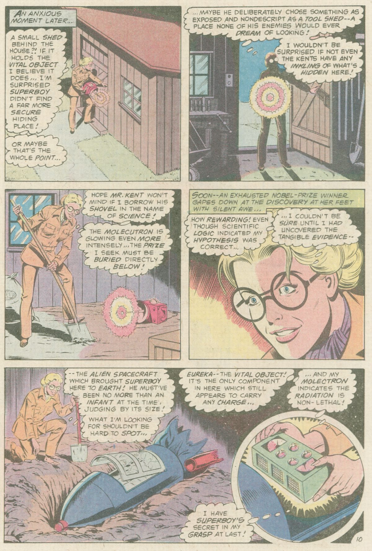 The New Adventures of Superboy 16 Page 10