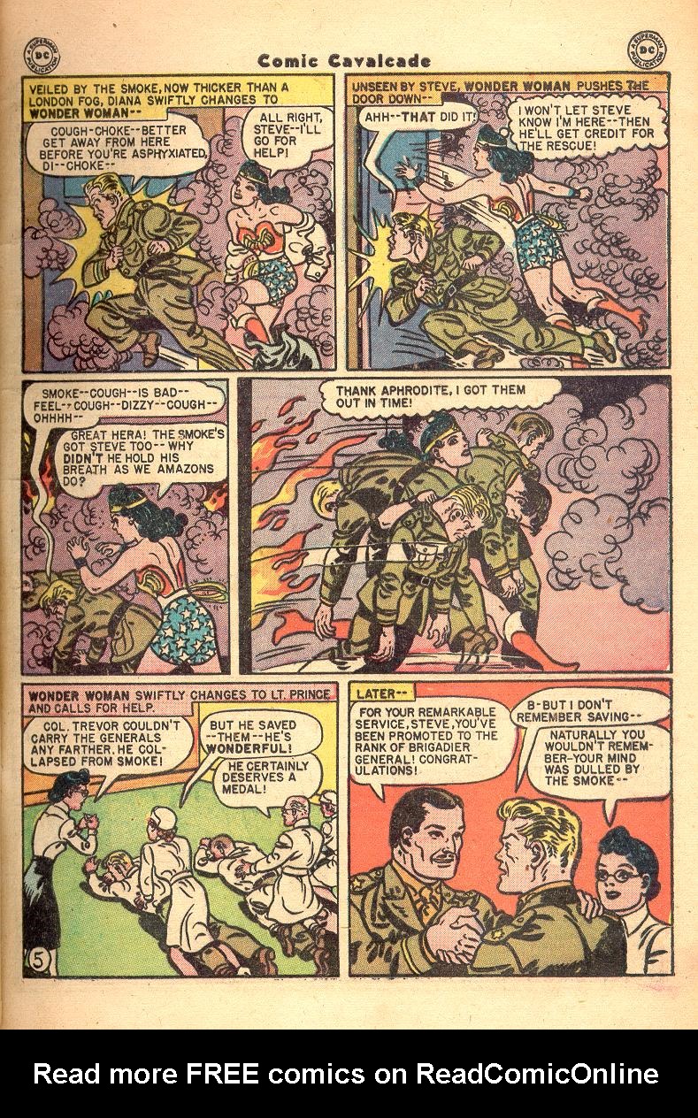 Read online Comic Cavalcade comic -  Issue #20 - 7