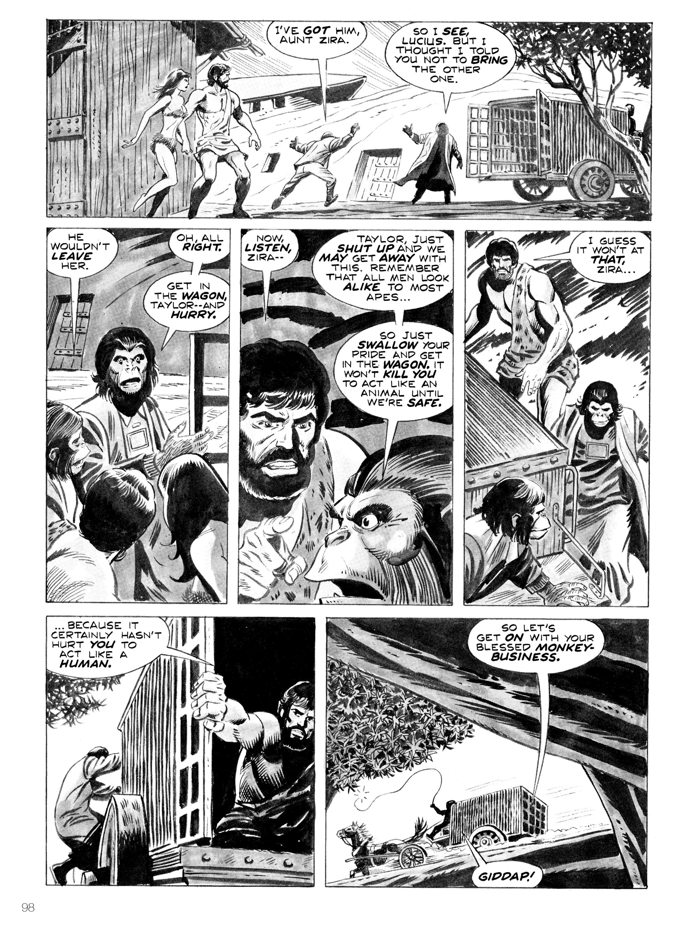 Read online Planet of the Apes: Archive comic -  Issue # TPB 2 (Part 1) - 95