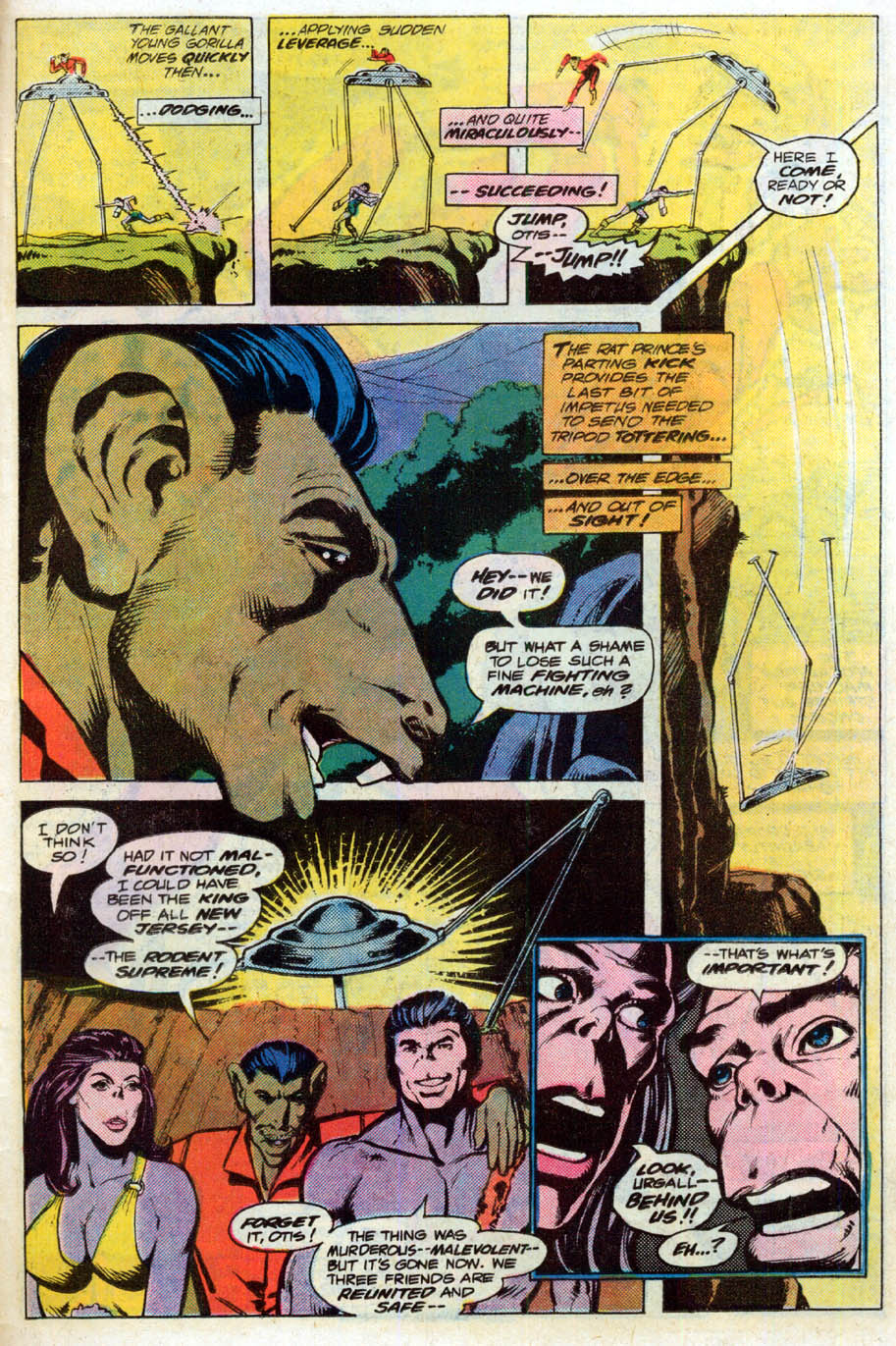 Read online Kamandi, The Last Boy On Earth comic -  Issue #46 - 16