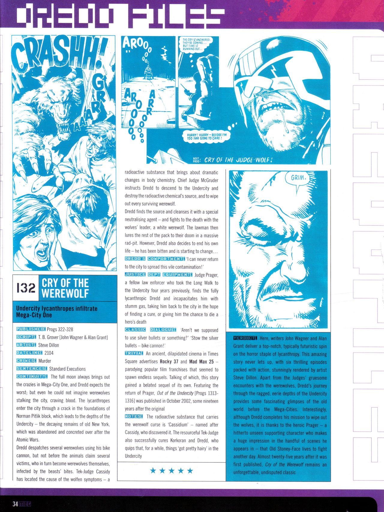 Read online Judge Dredd Megazine (Vol. 5) comic -  Issue #266 - 34
