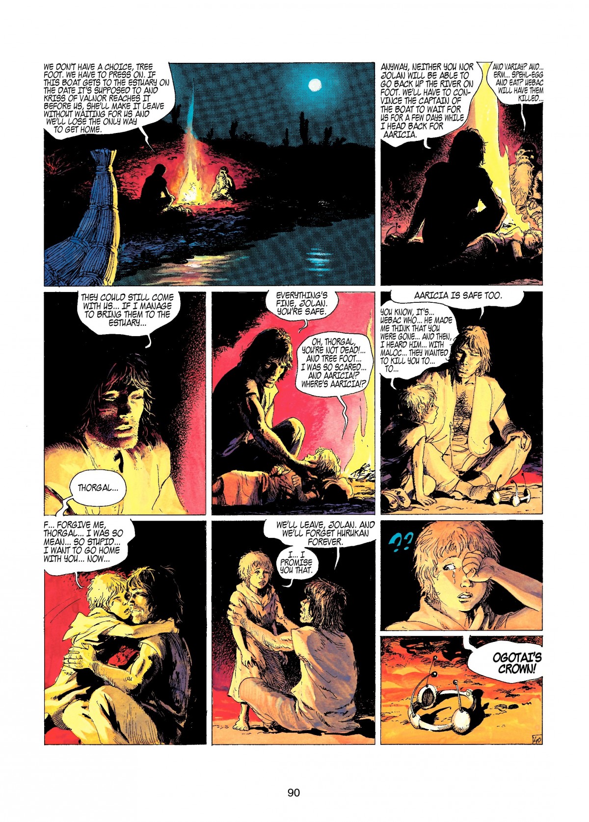 Read online Thorgal comic -  Issue #6 - 92