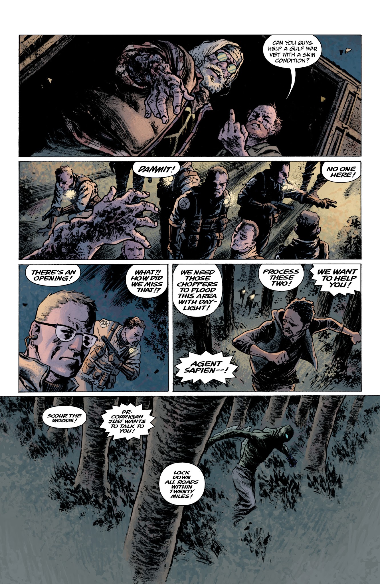 Read online Abe Sapien: Dark and Terrible and The New Race of Man comic -  Issue # TPB - 30