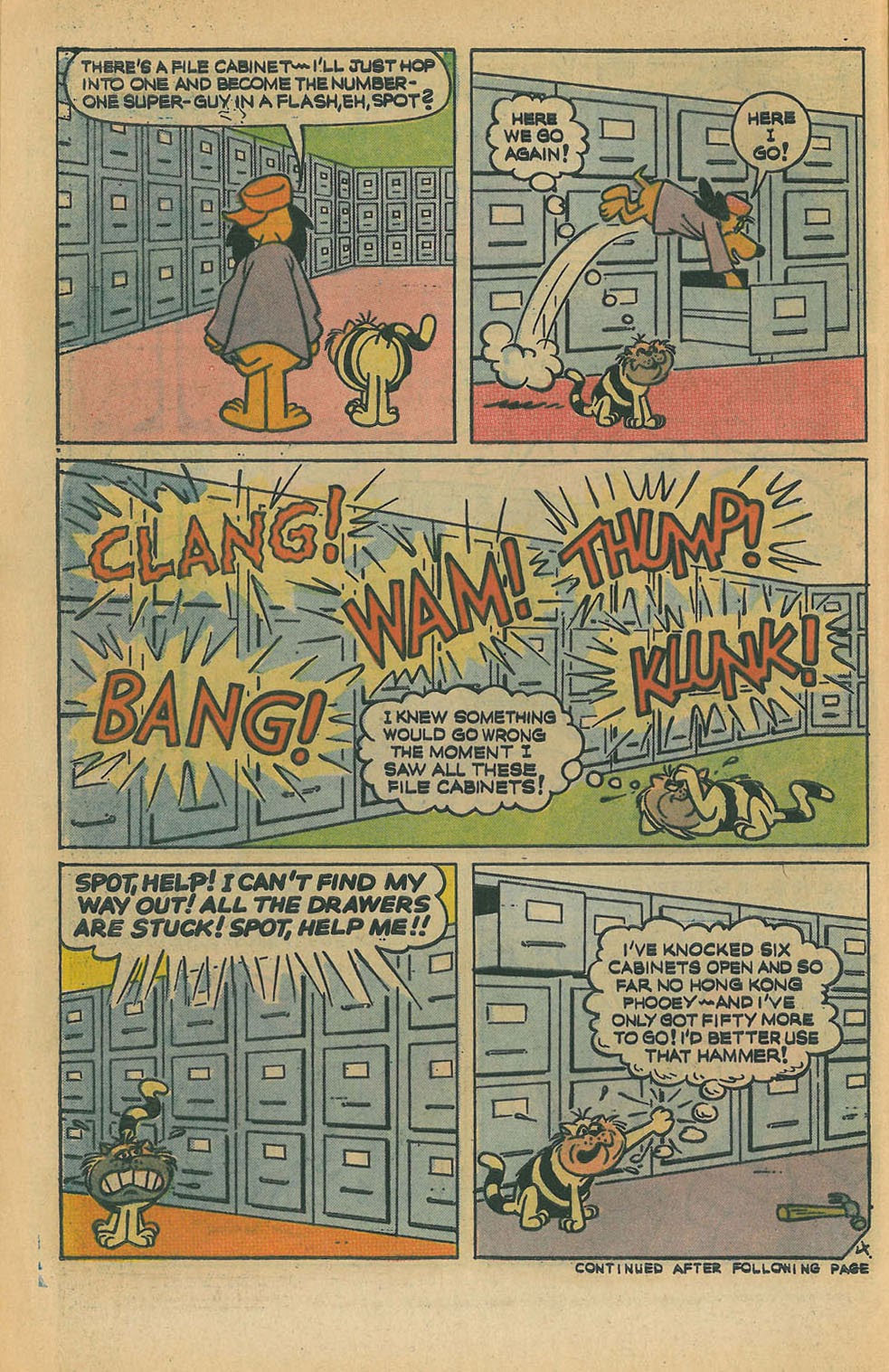 Read online Hong Kong Phooey comic -  Issue #3 - 6