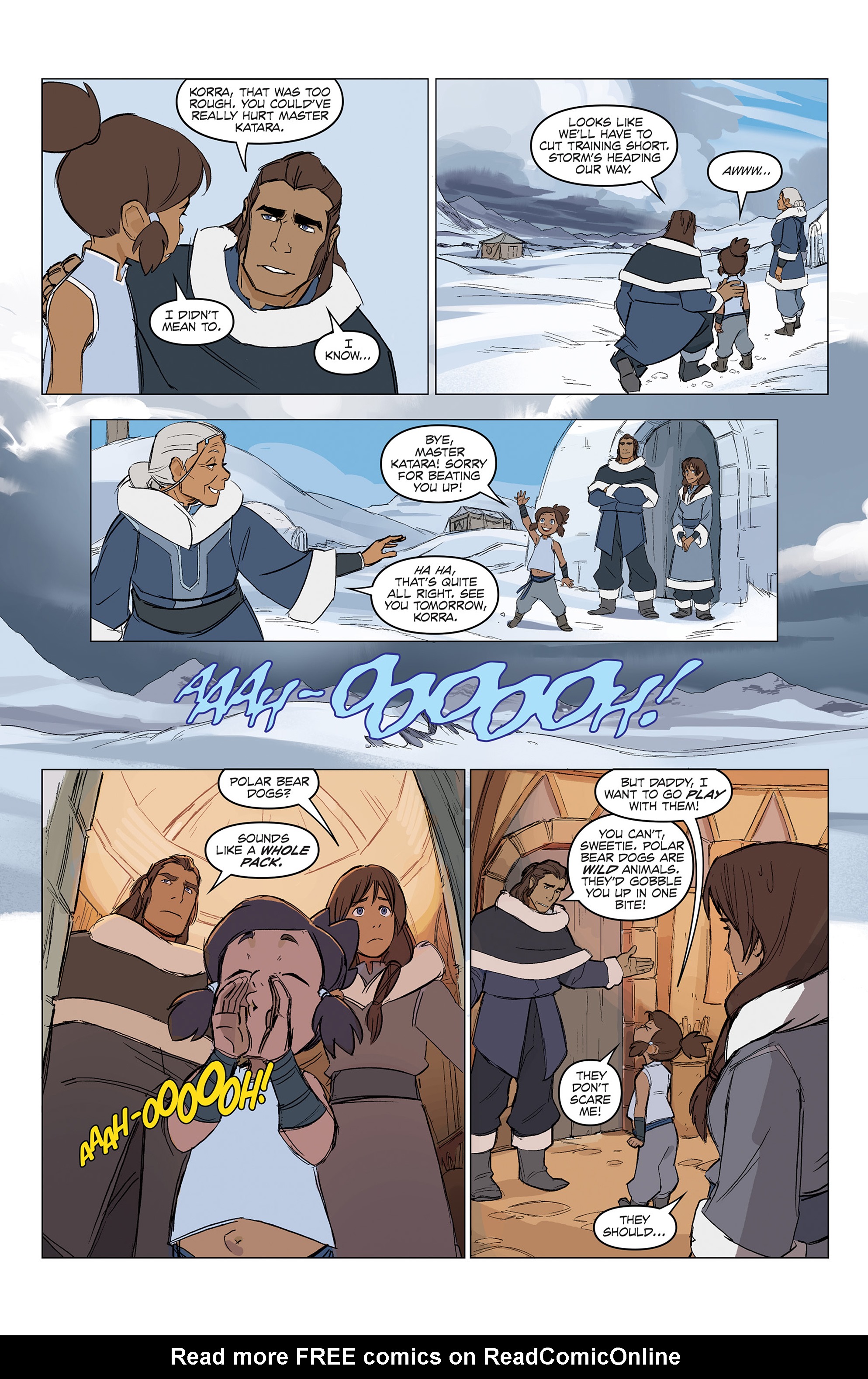 Read online FCBD: The Legend Of Korra comic -  Issue # Full - 4