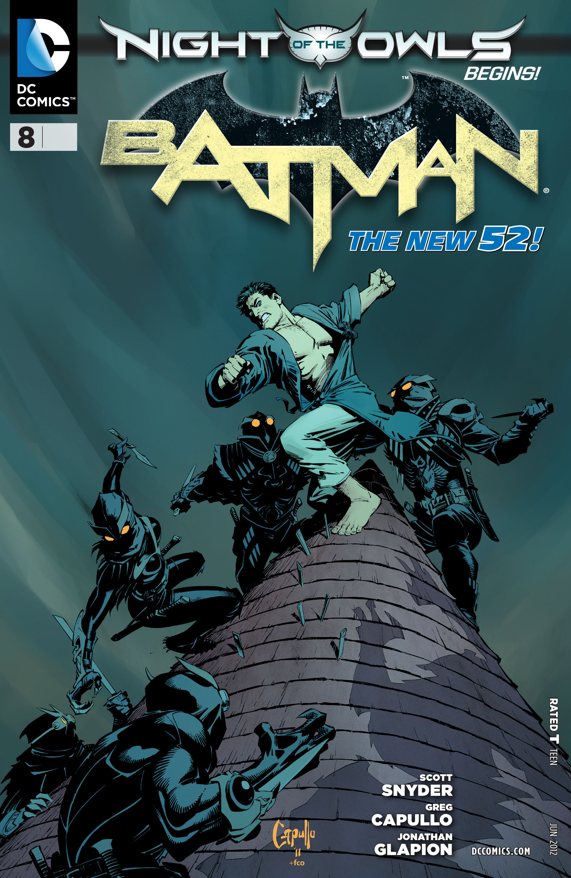 Read online Batman (2011) comic -  Issue #8 - 1