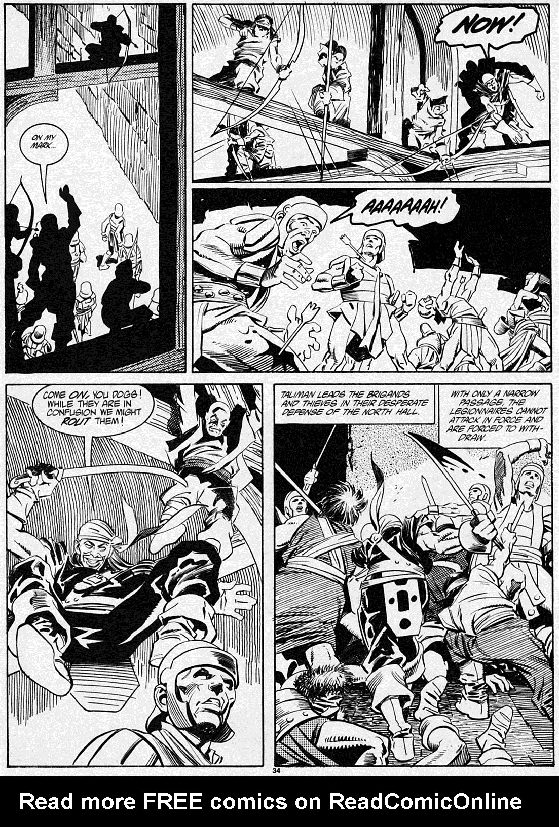 Read online The Savage Sword Of Conan comic -  Issue #186 - 36