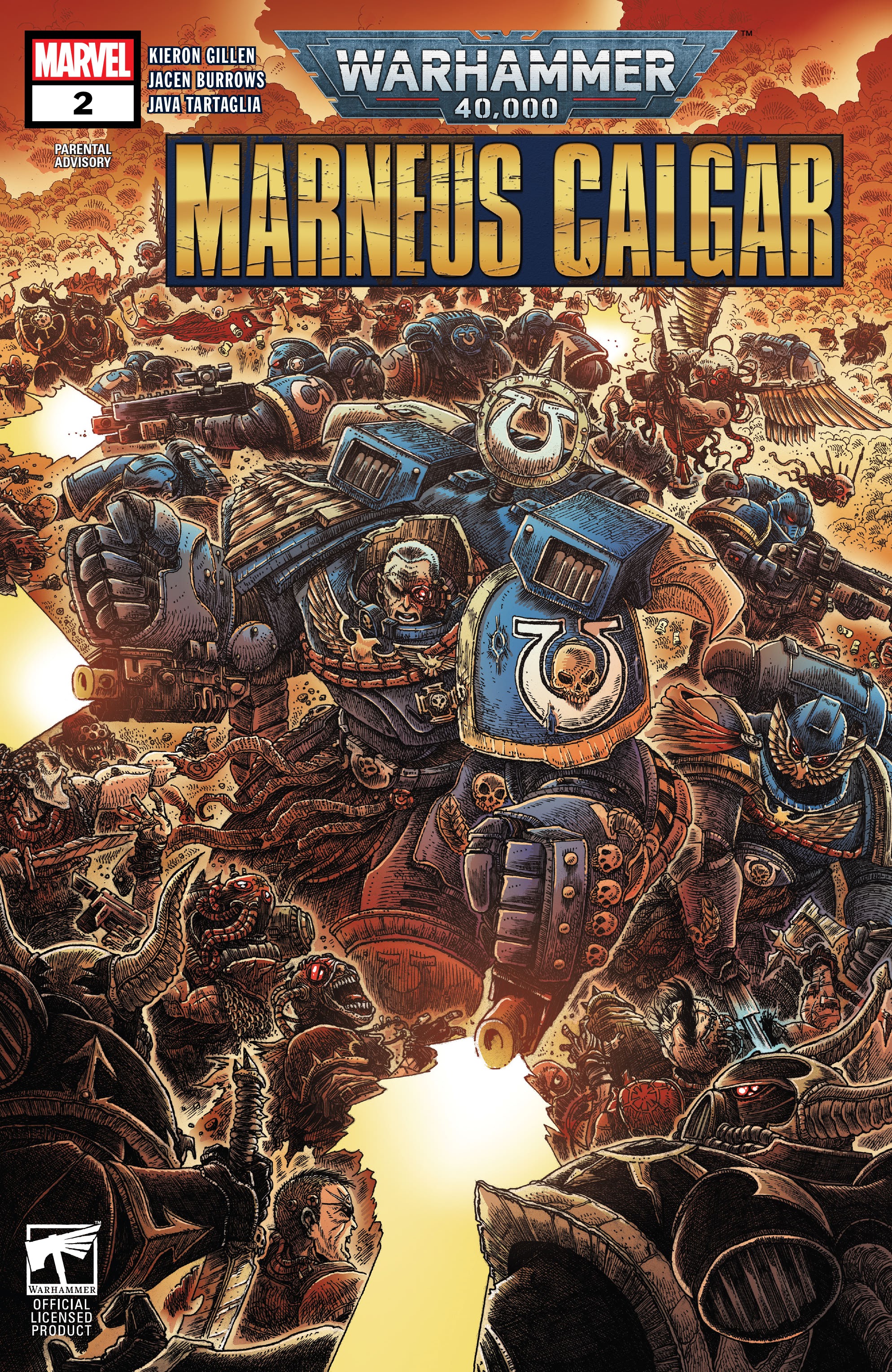 Read online Warhammer 40,000: Marneus Calgar comic -  Issue #2 - 1