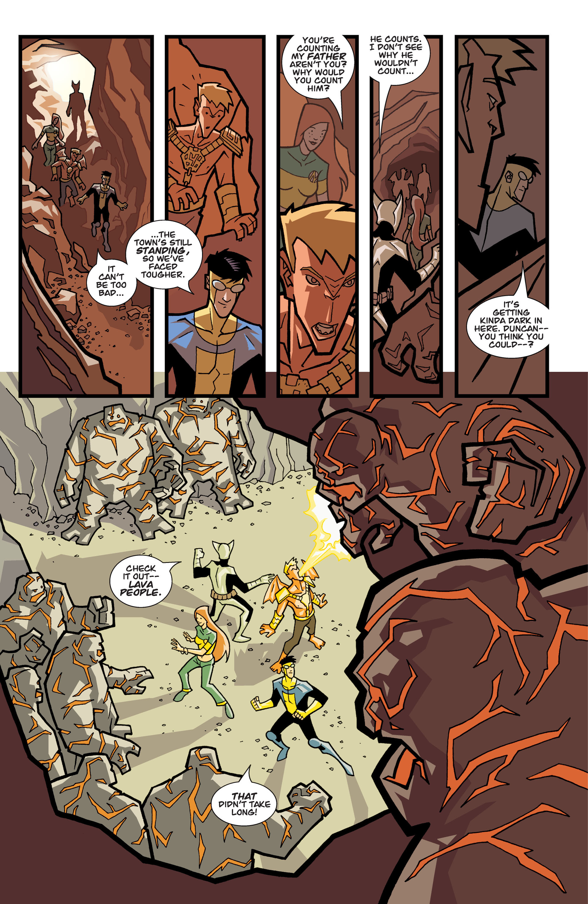 Read online Invincible comic -  Issue # _TPB 7 - Threes Company - 125