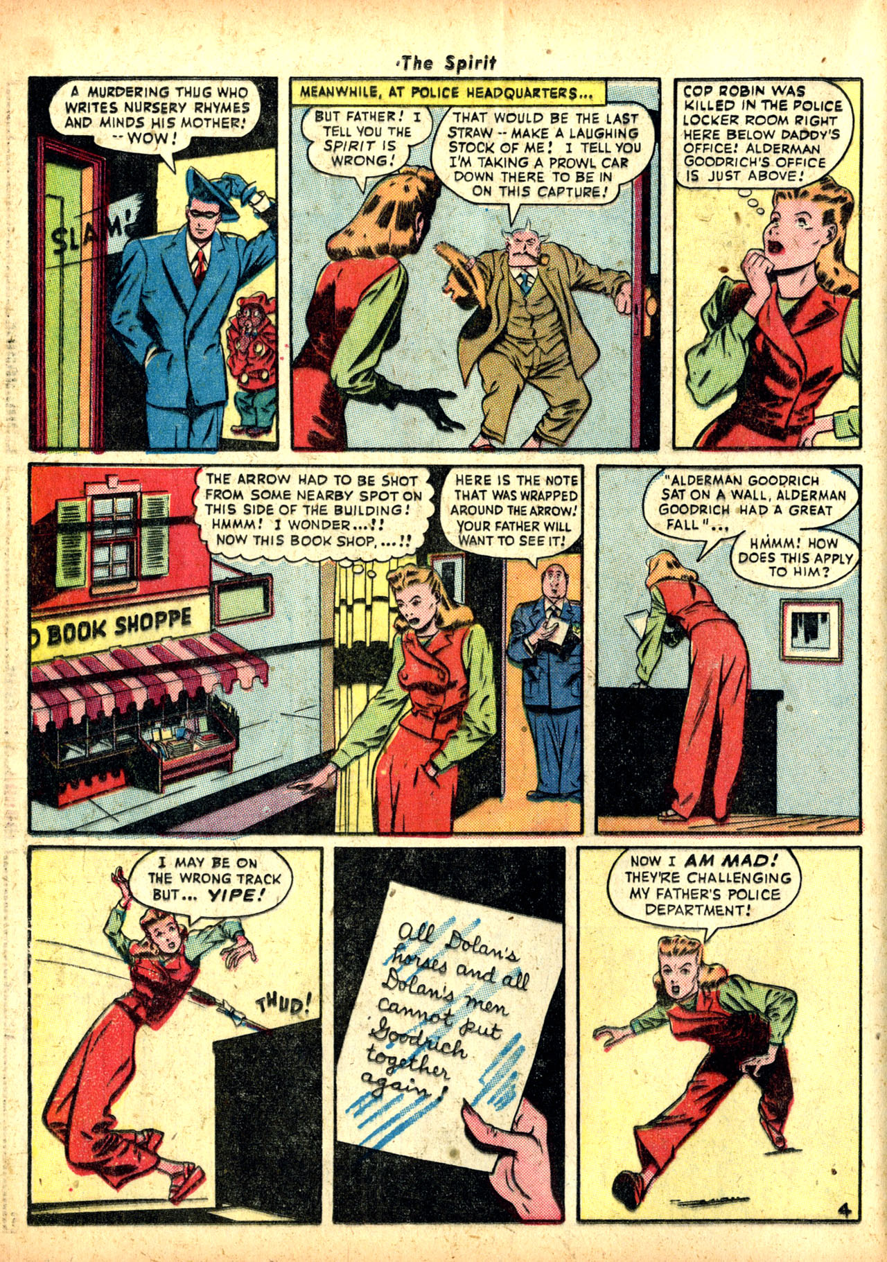 Read online The Spirit (1944) comic -  Issue #5 - 22