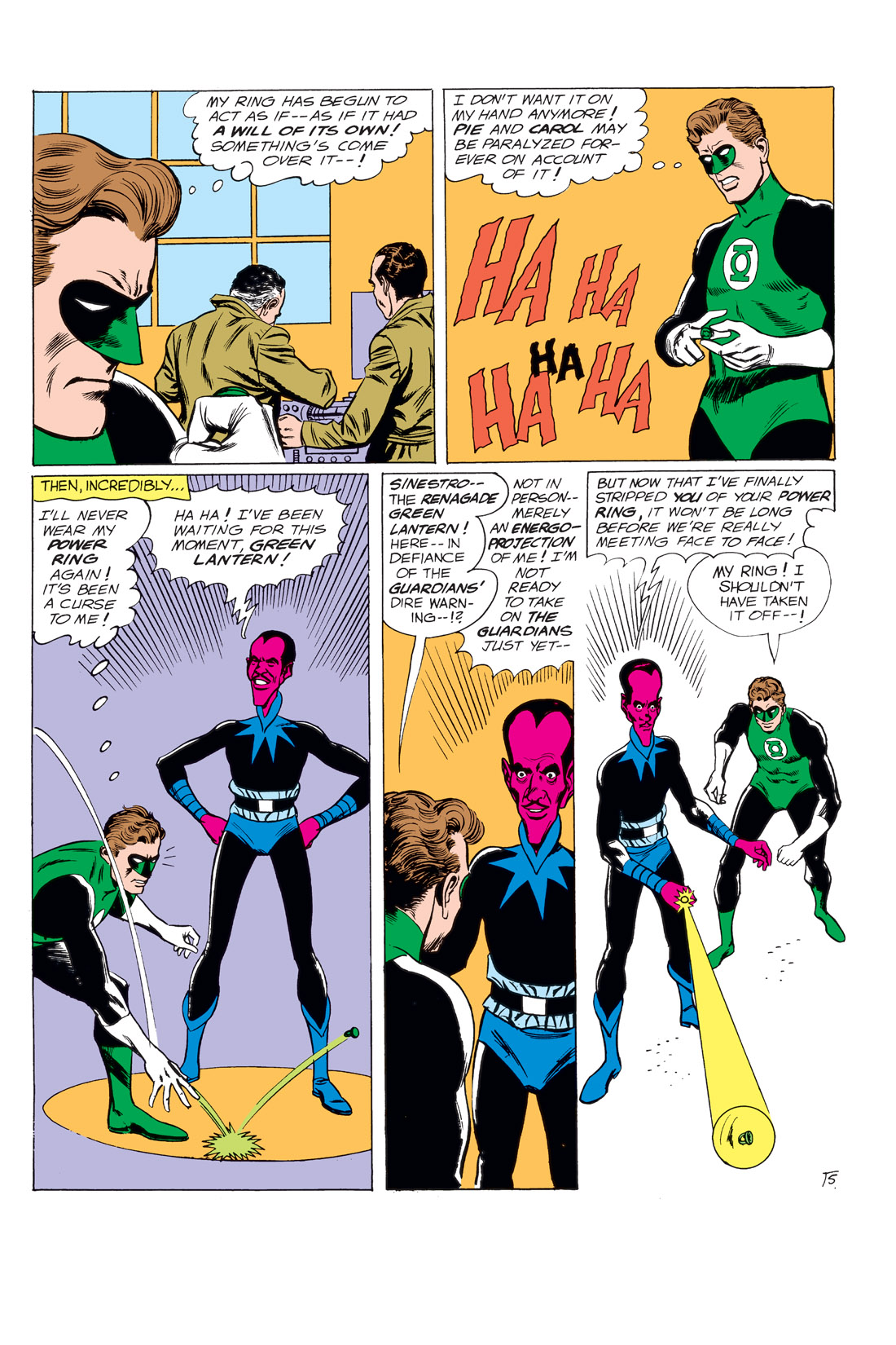 Read online Green Lantern (1960) comic -  Issue #18 - 6