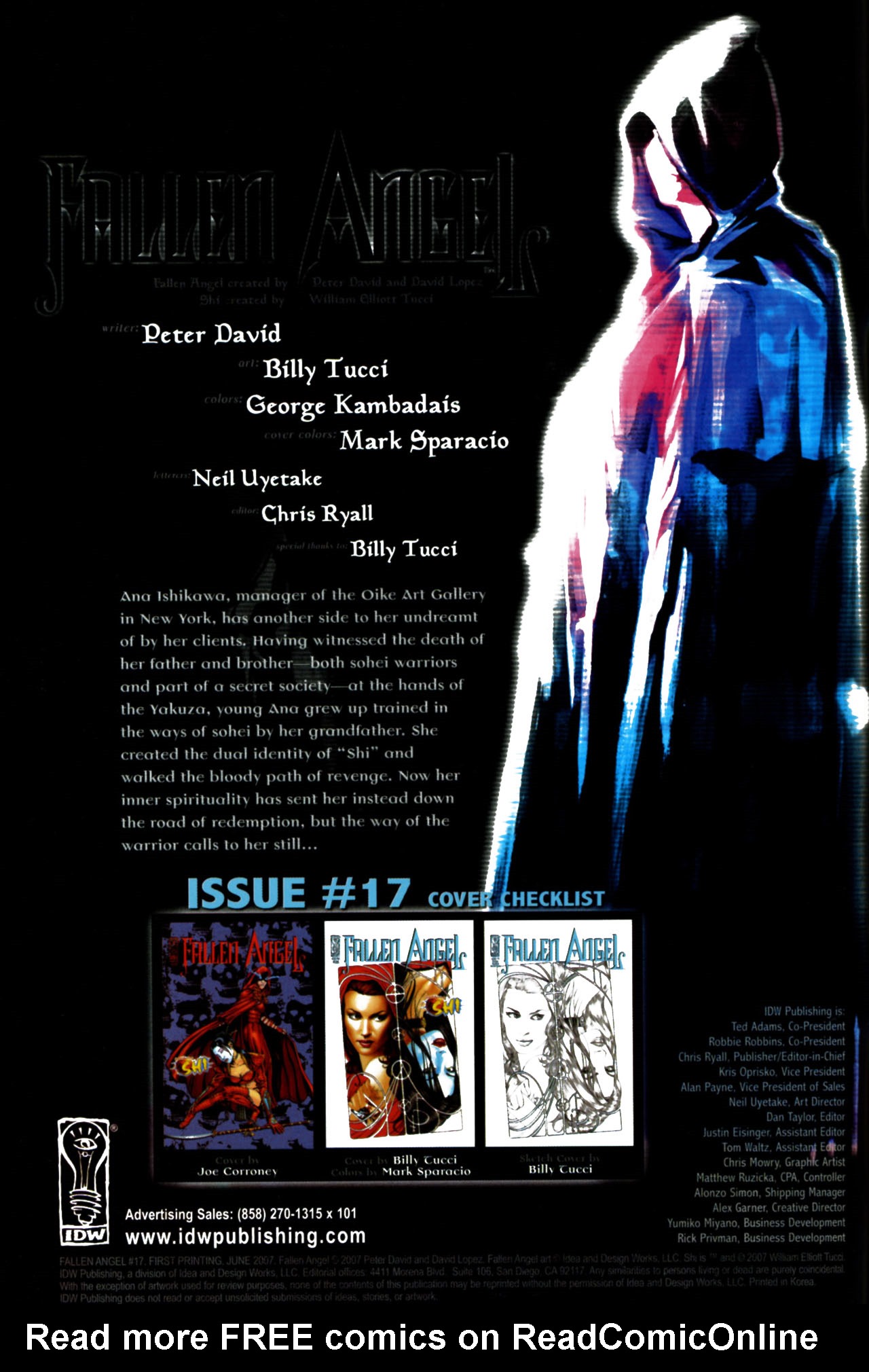 Read online Fallen Angel comic -  Issue #17 - 24