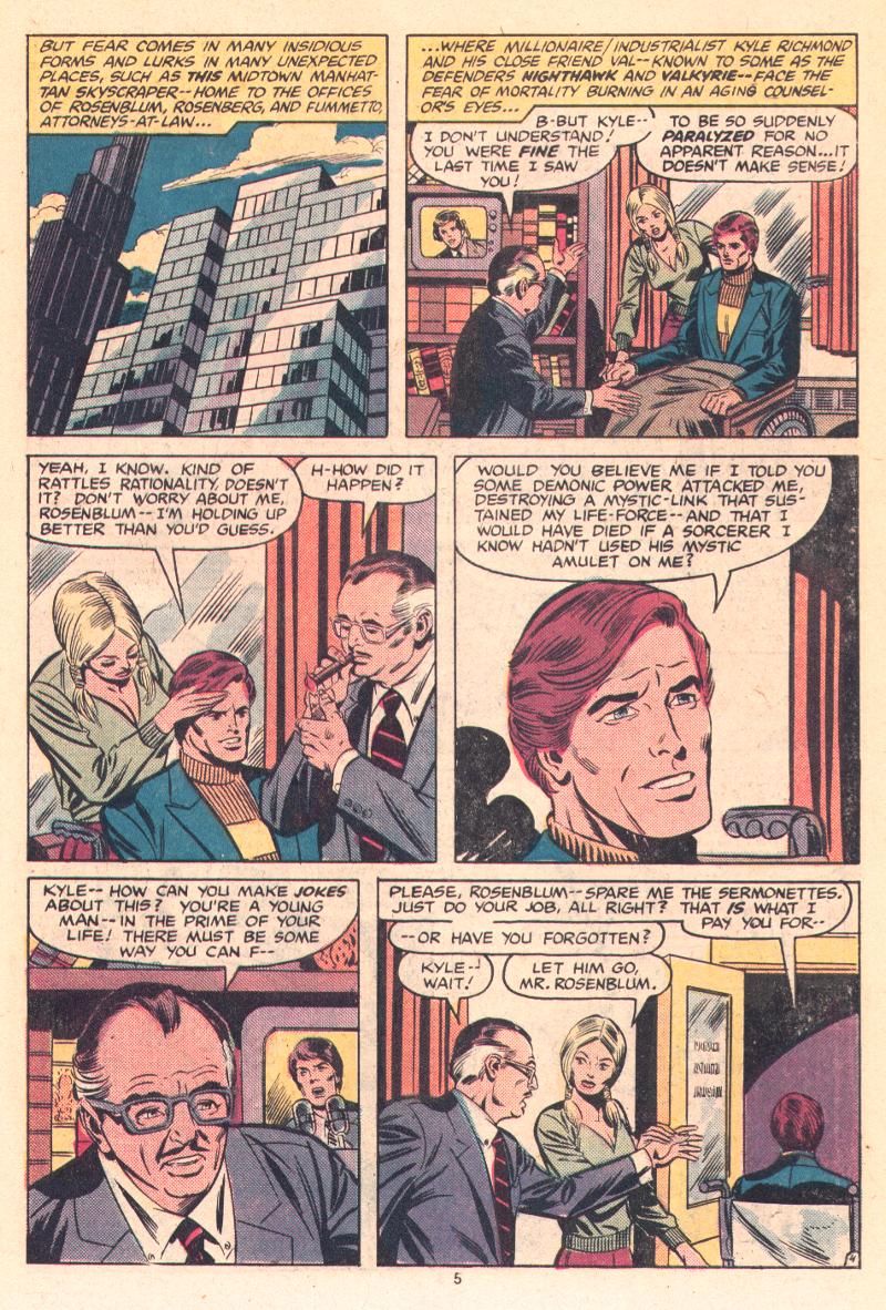 Read online The Defenders (1972) comic -  Issue #96 - 5