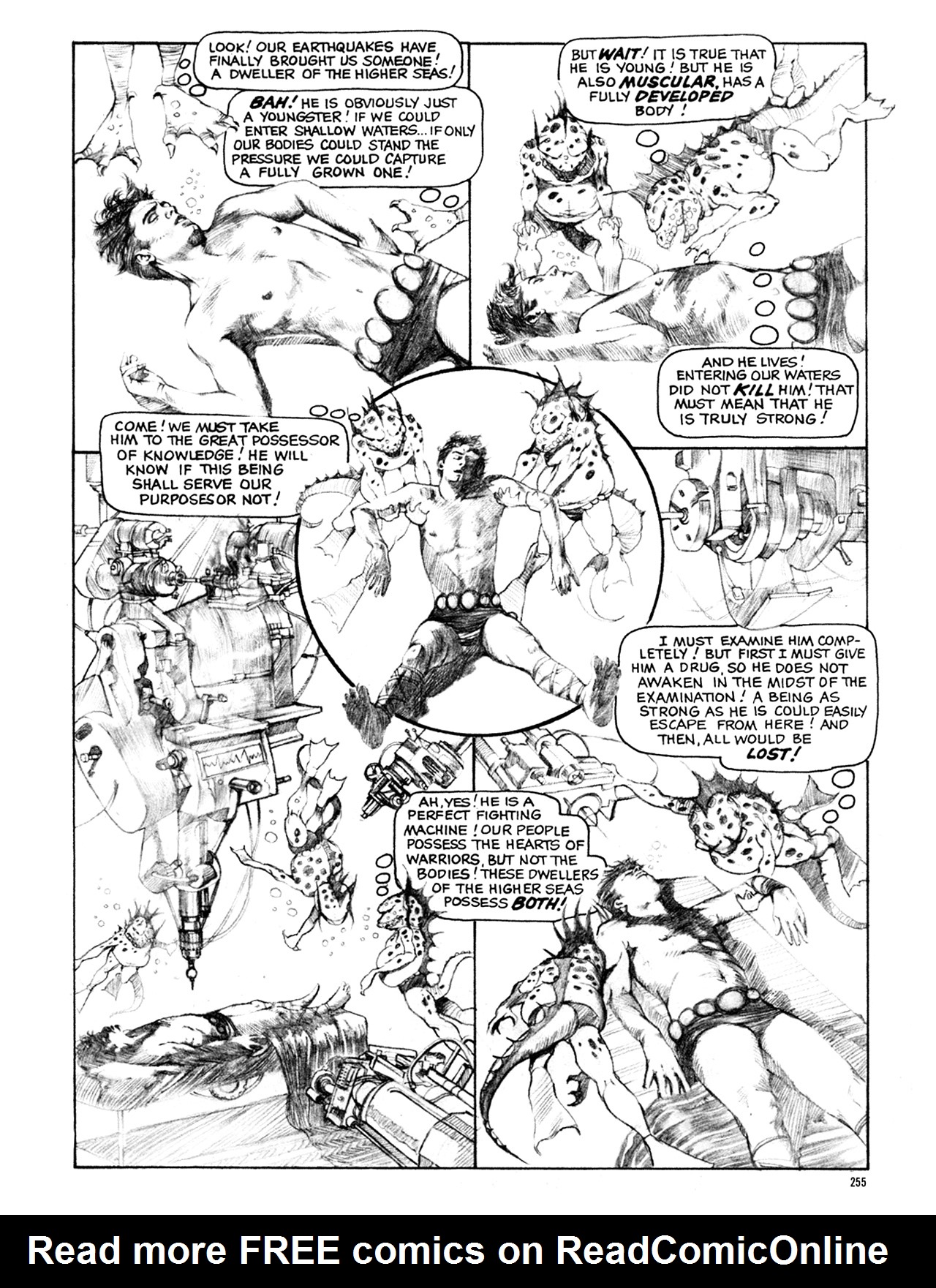 Read online Eerie Archives comic -  Issue # TPB 7 - 256