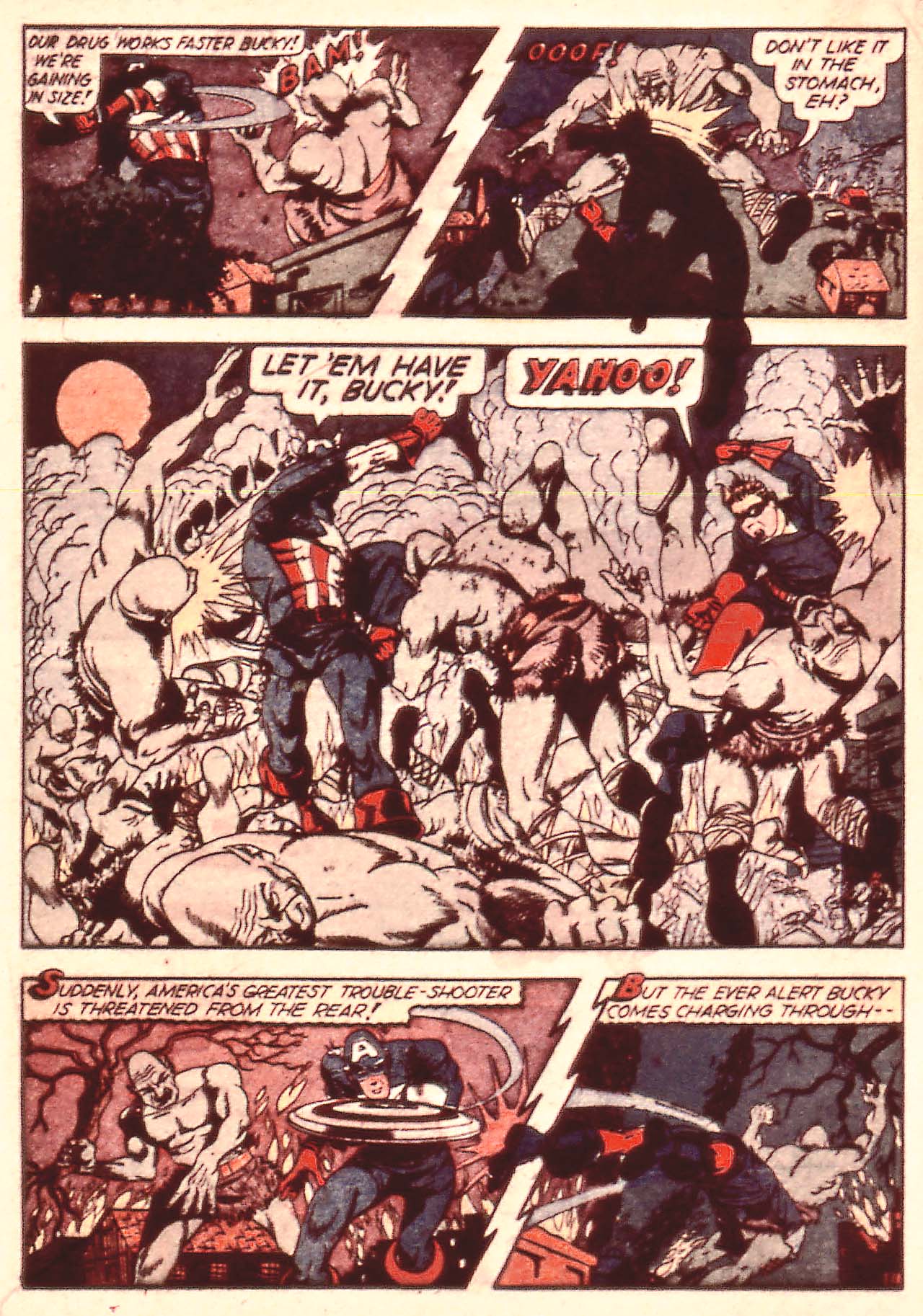 Read online Captain America Comics comic -  Issue #26 - 23