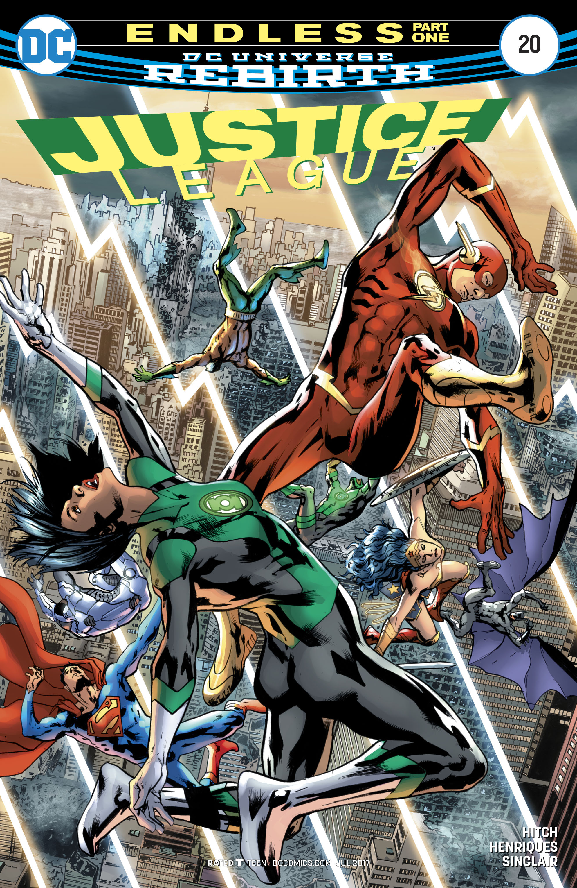 Read online Justice League (2016) comic -  Issue #20 - 1