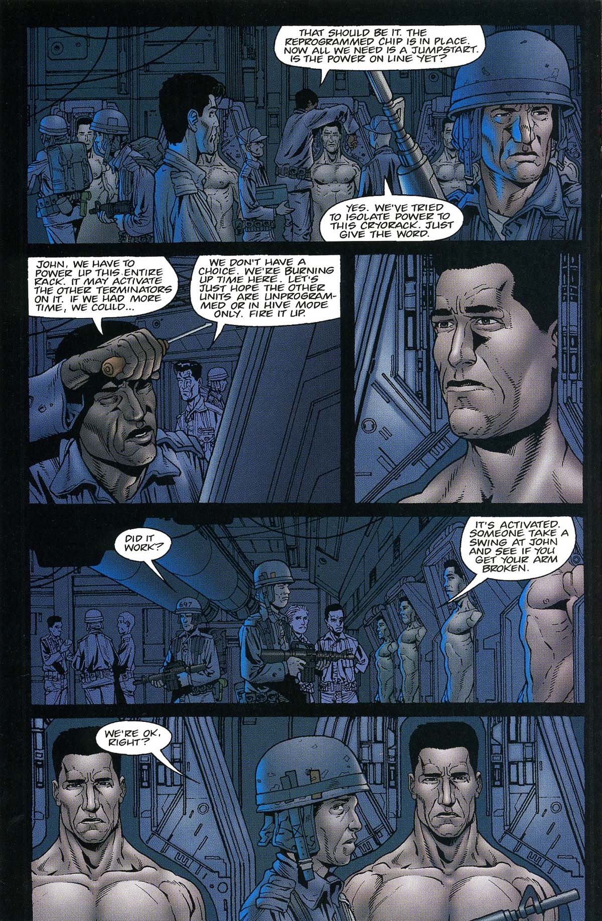 Read online T2: Nuclear Twilight/Cybernetic Dawn comic -  Issue #0 - 6