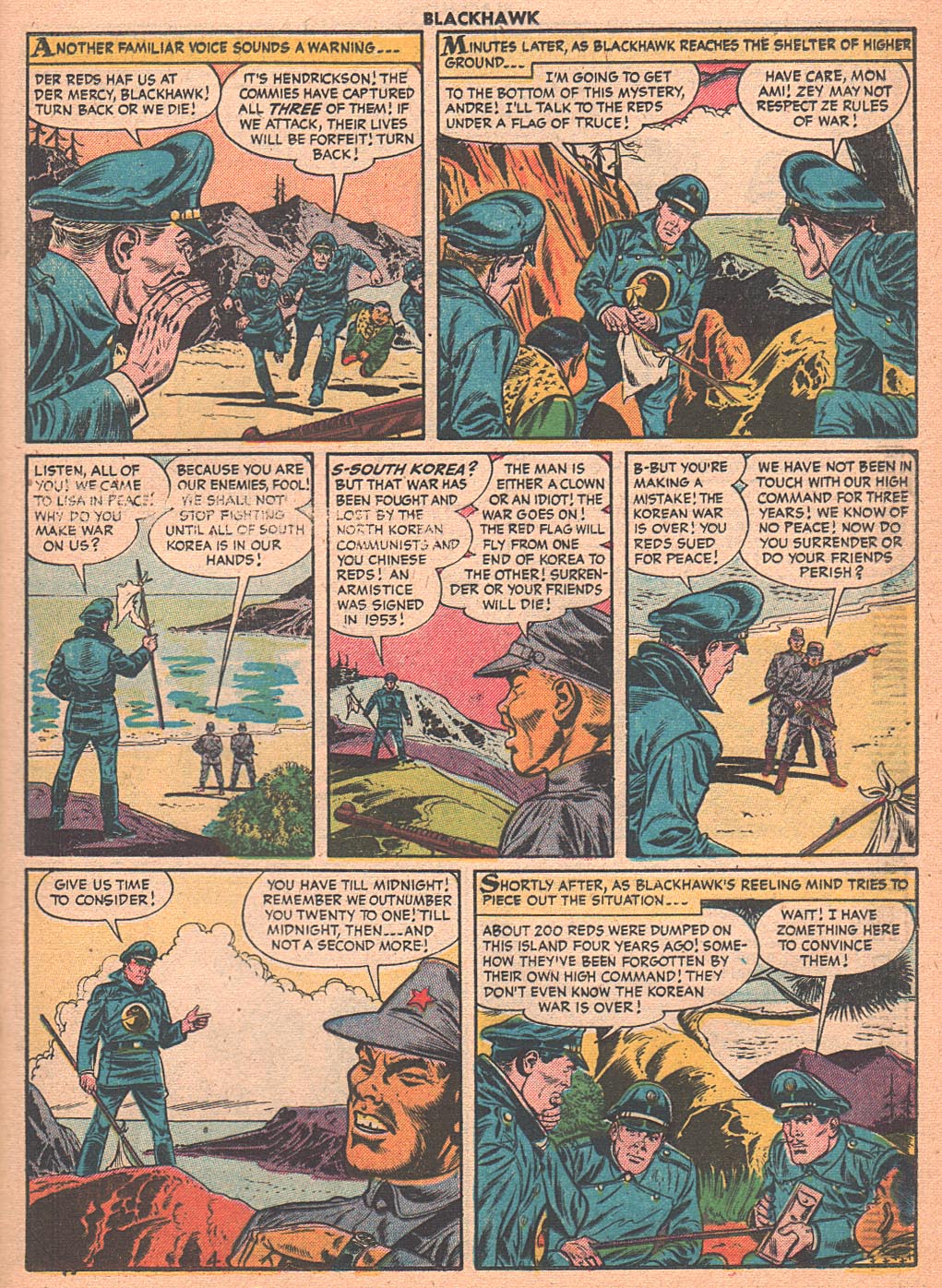 Read online Blackhawk (1957) comic -  Issue #99 - 21