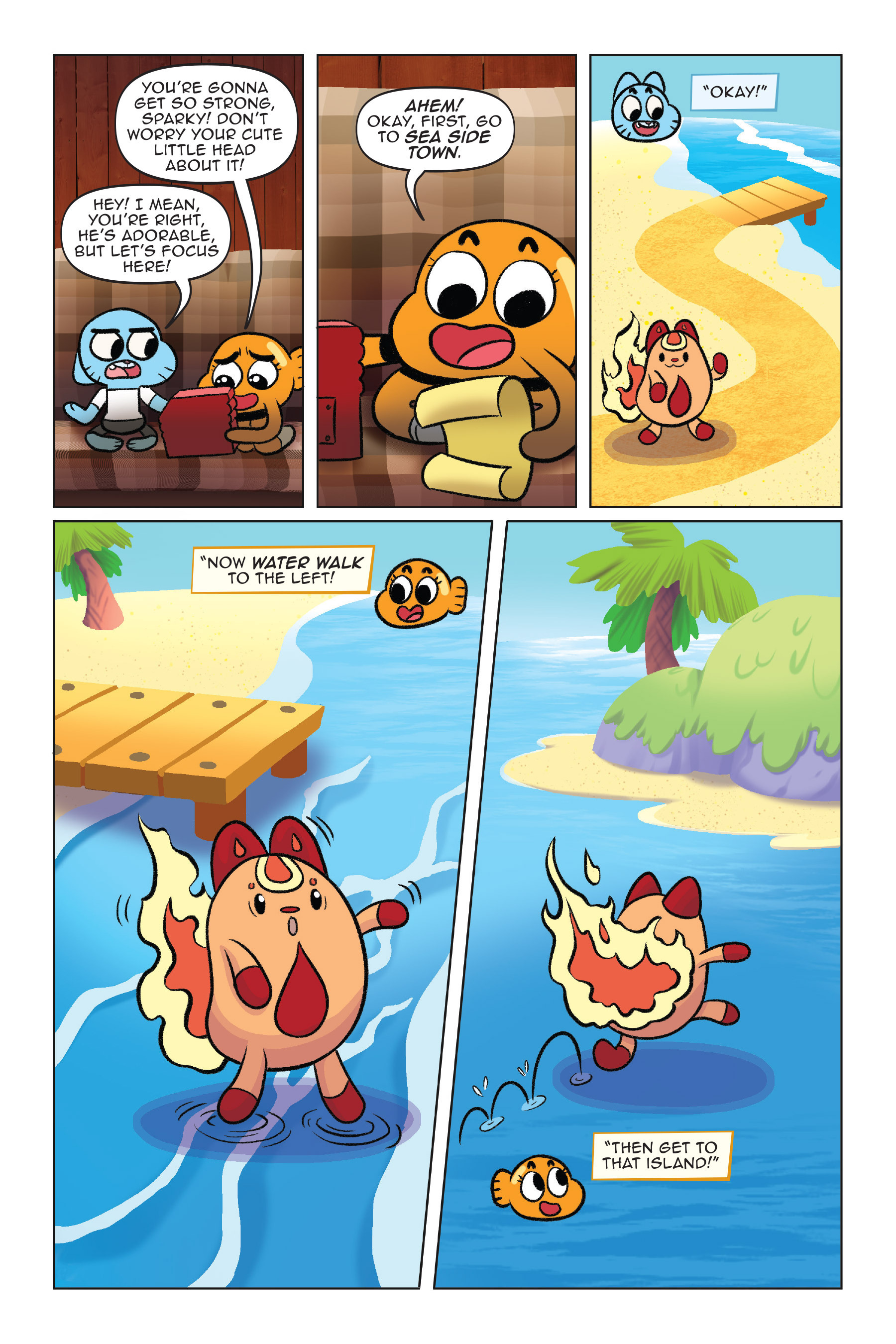 Read online The Amazing World of Gumball: Cheat Code comic -  Issue # Full - 35