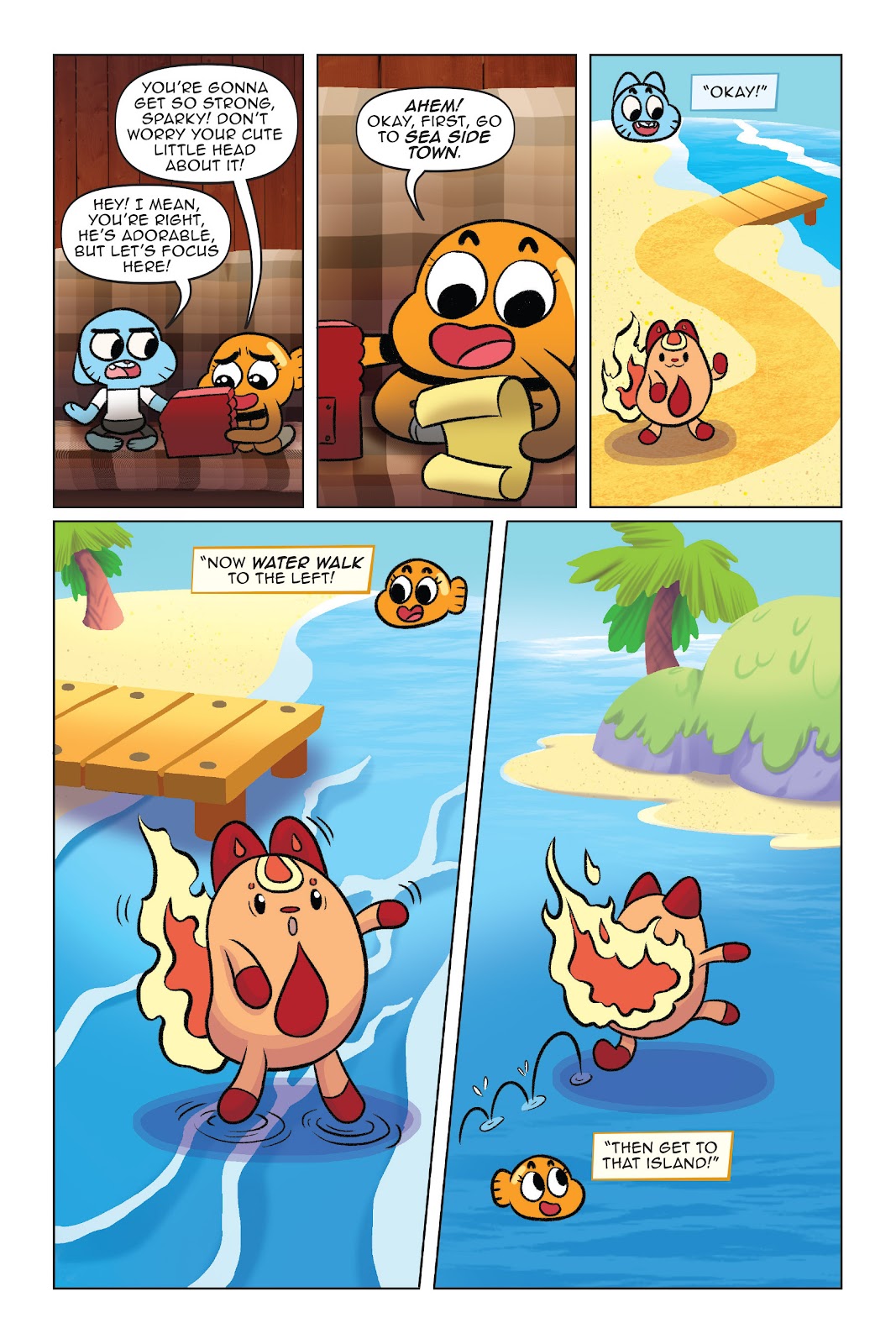 The Amazing World of Gumball: Cheat Code issue Full - Page 35