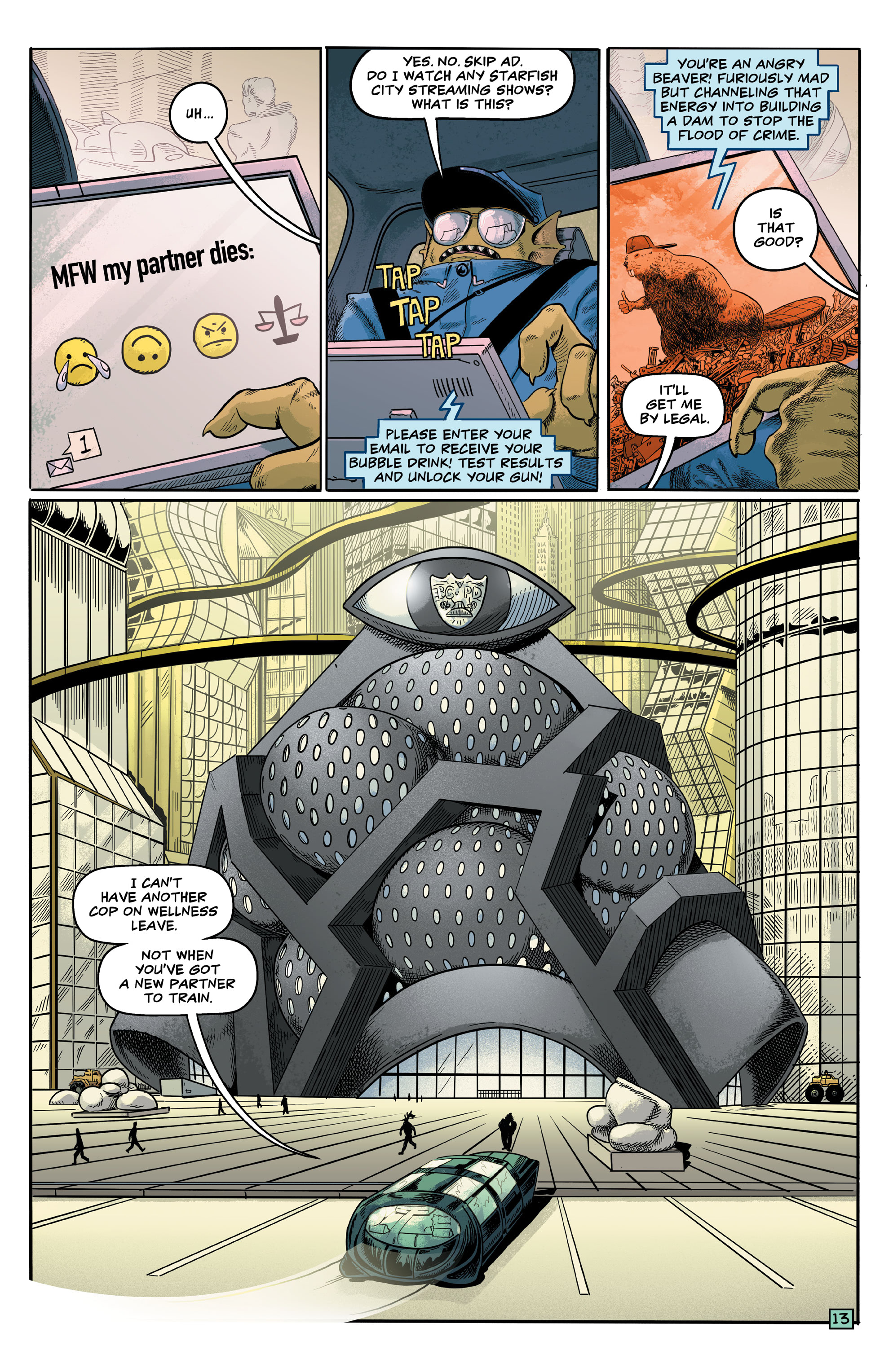 Read online Justice Warriors comic -  Issue #1 - 15
