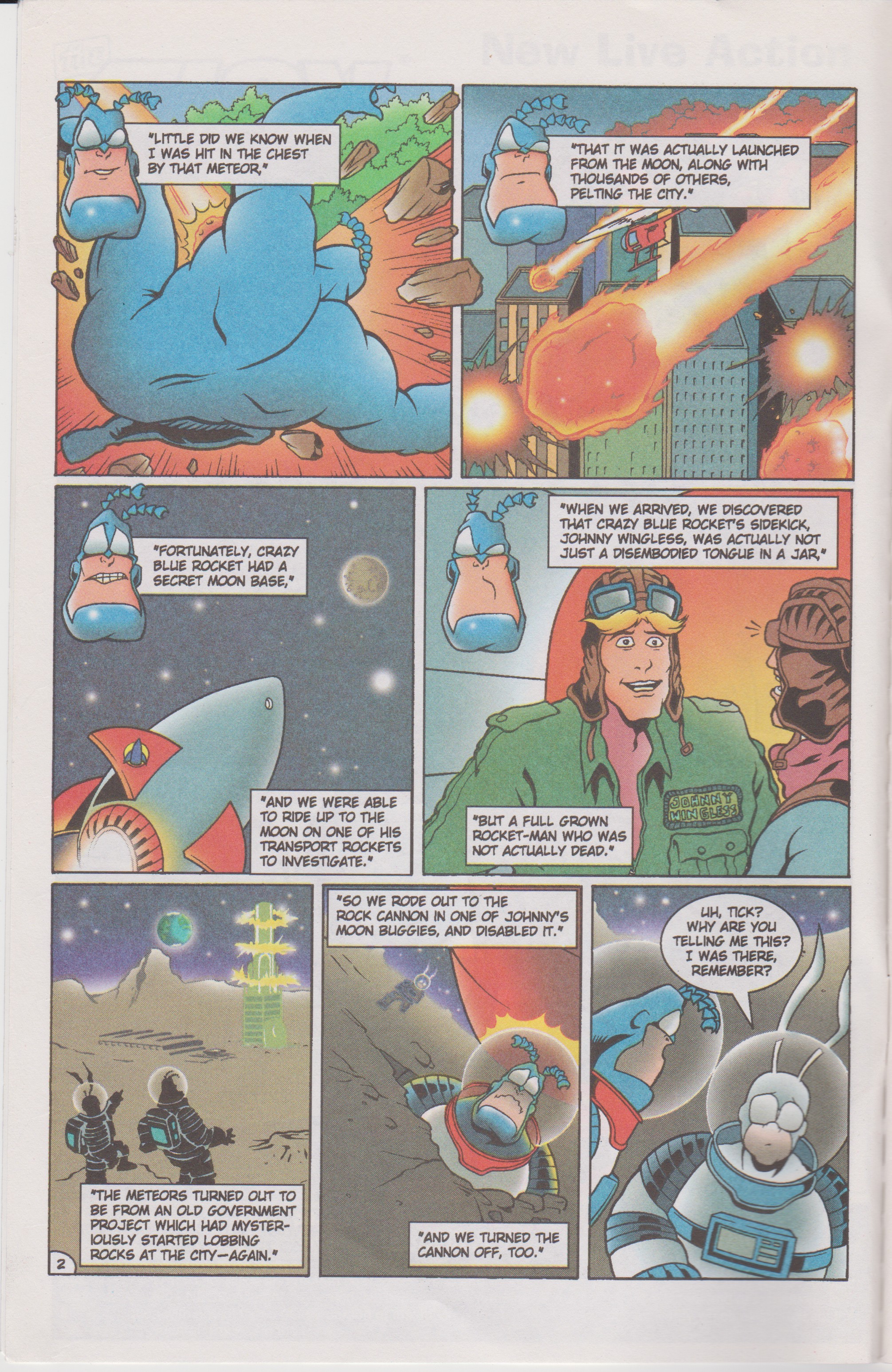 Read online The Tick Color comic -  Issue #4 - 4
