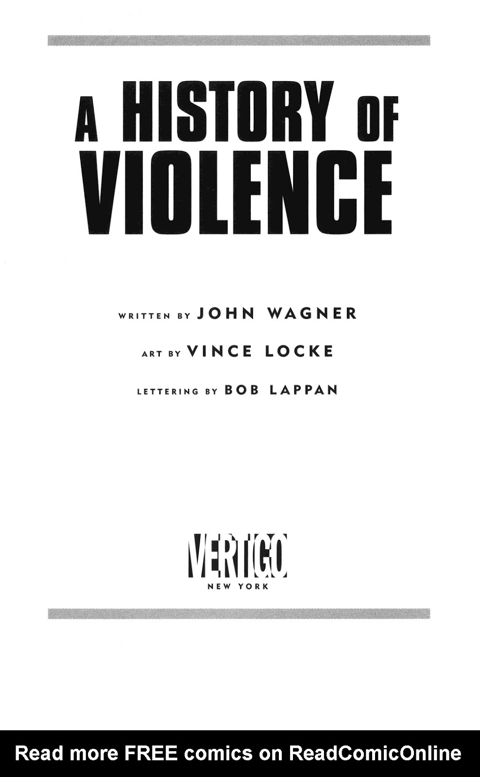 A History Of Violence Read A History Of Violence comic online in high