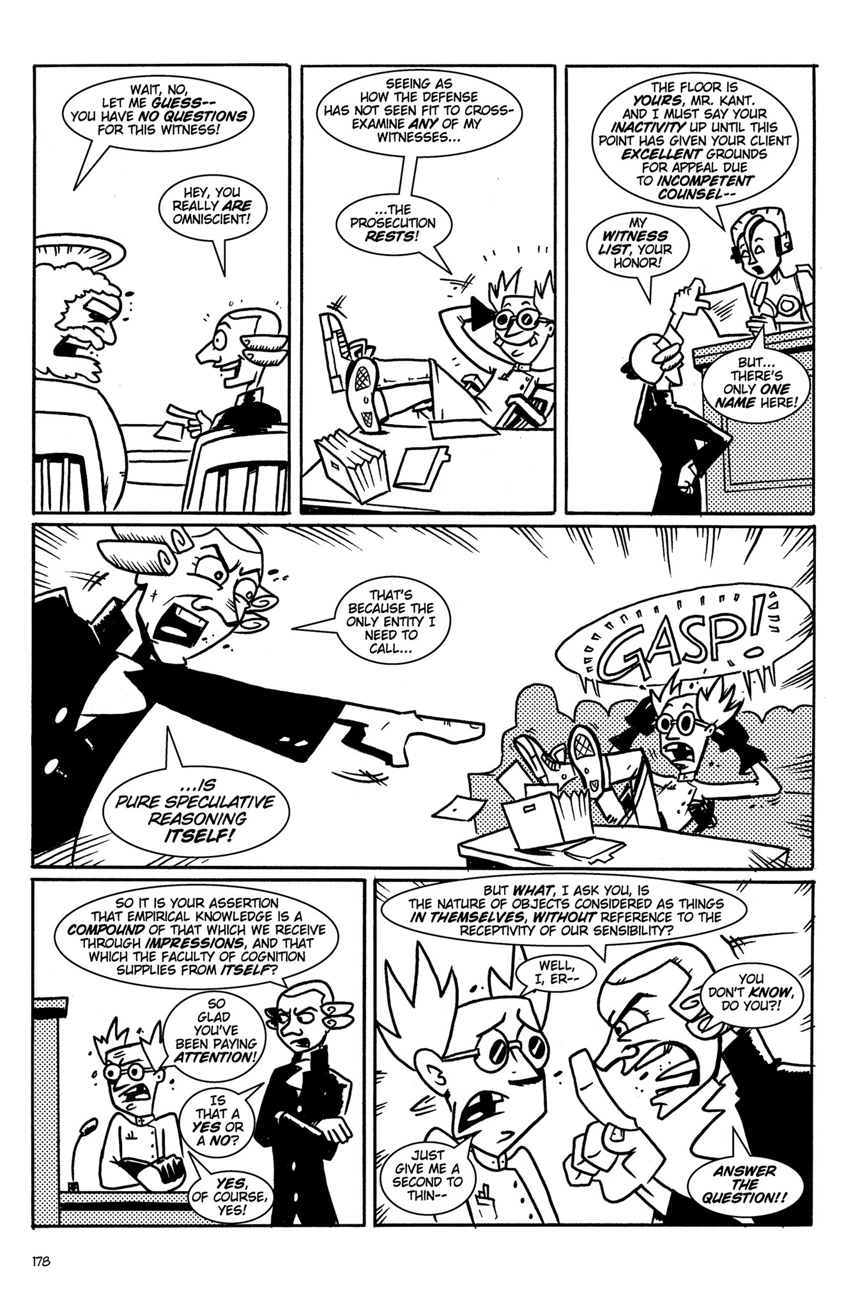 Read online Action Philosophers! comic -  Issue #Action Philosophers! TPB (Part 2) - 6