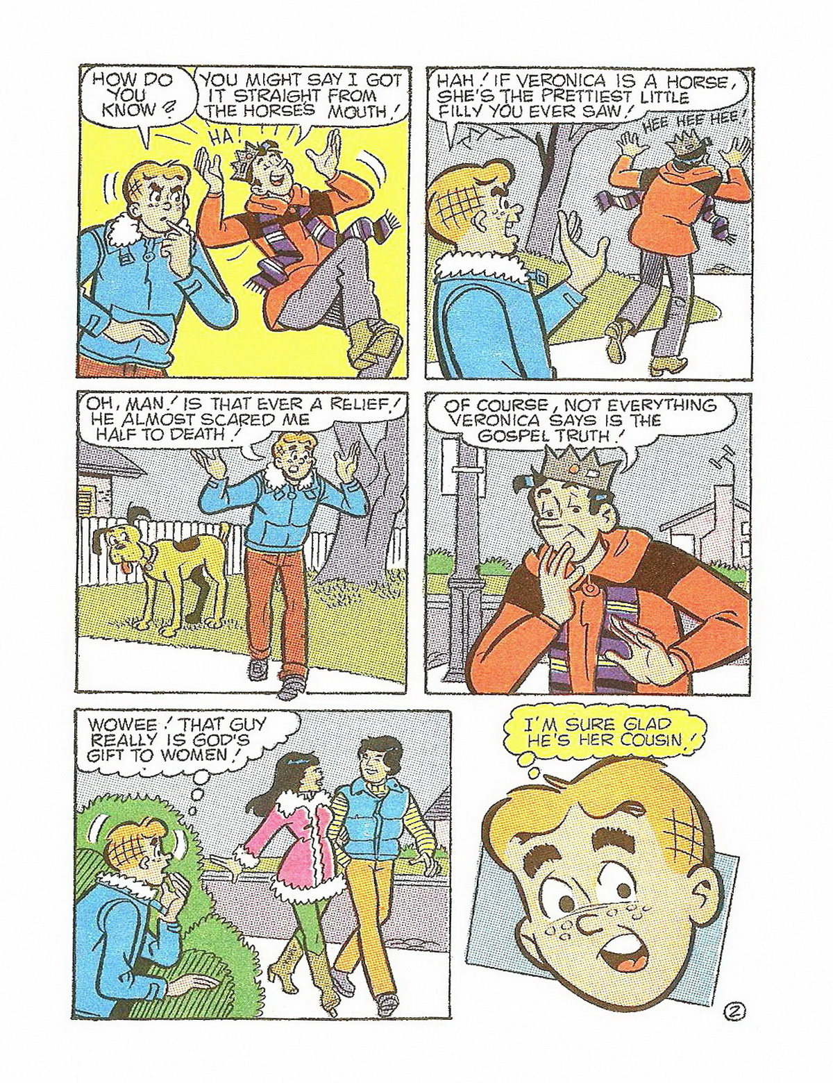 Read online Betty and Veronica Digest Magazine comic -  Issue #29 - 57