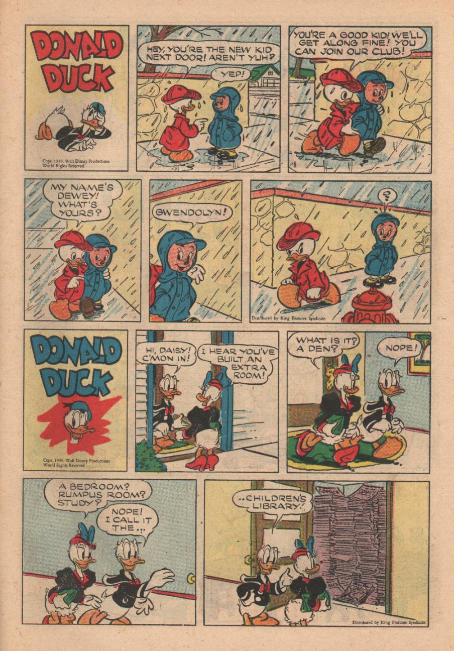 Read online Walt Disney's Comics and Stories comic -  Issue #140 - 27