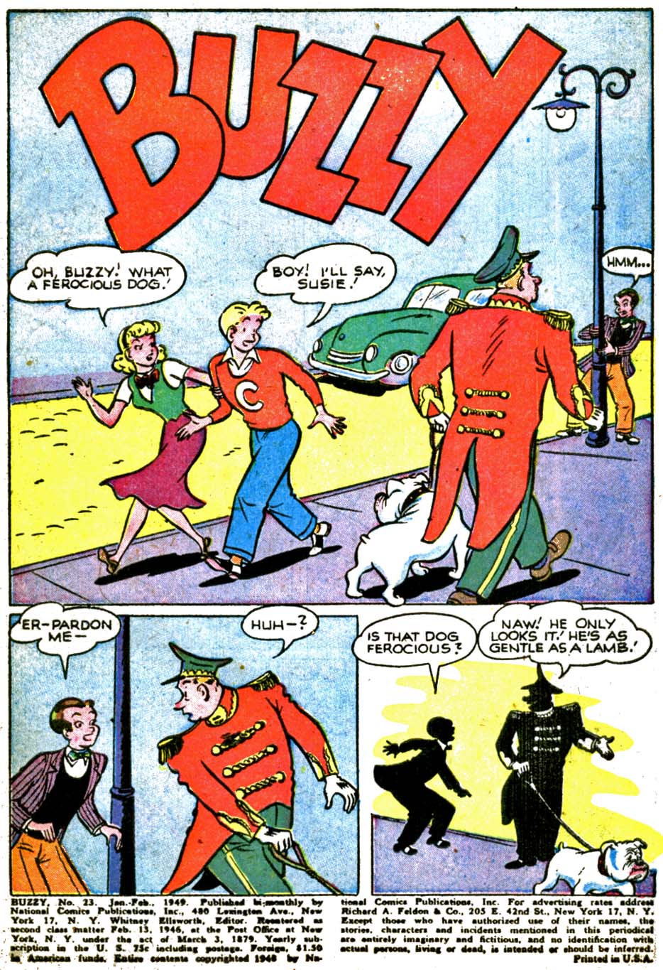 Read online Buzzy comic -  Issue #23 - 3