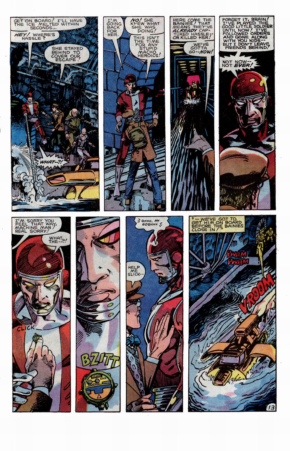 Read online Machine Man (1984) comic -  Issue #2 - 14