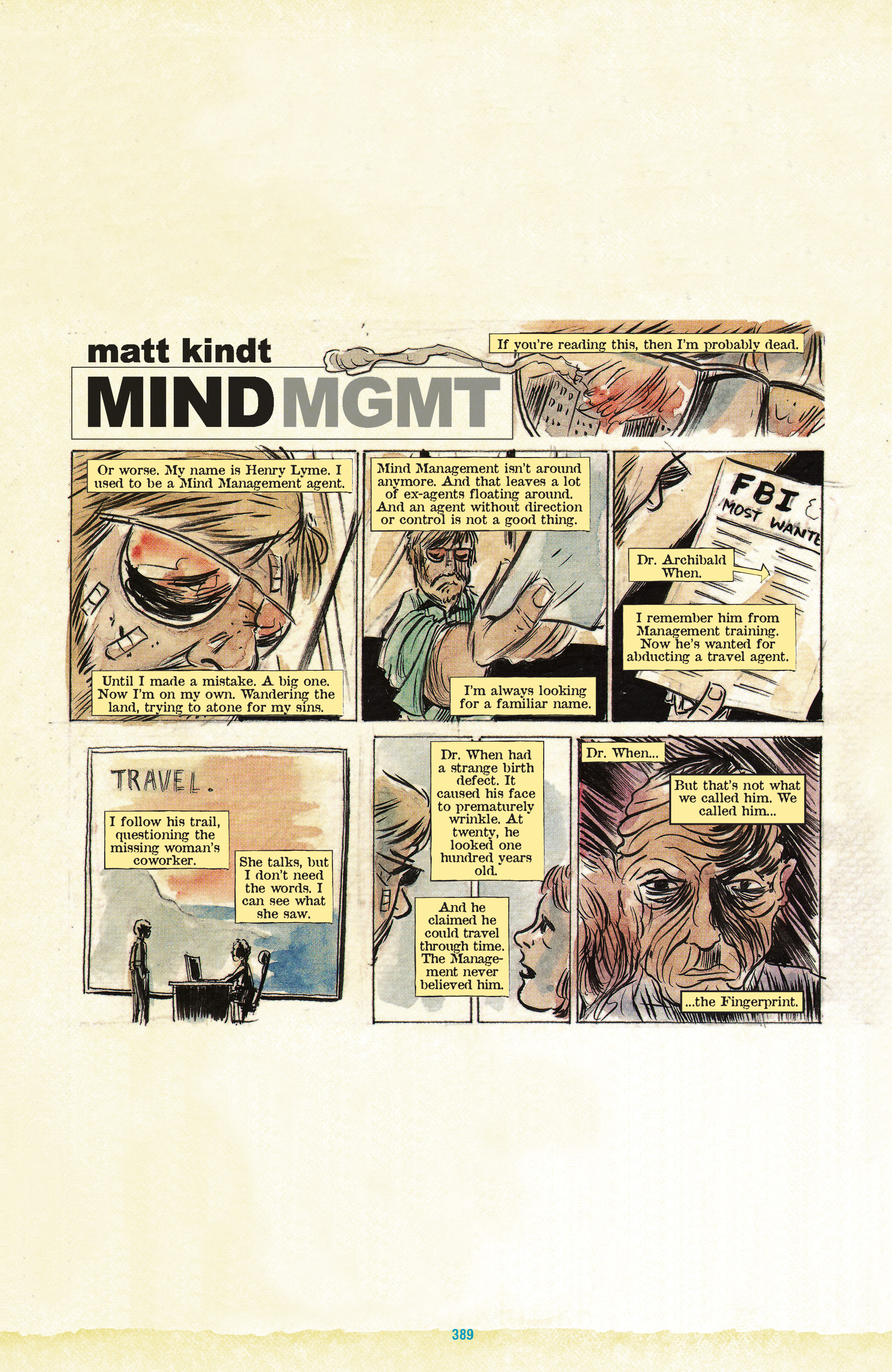 Read online MIND MGMT comic -  Issue # _Omnibus TPB 1 (Part 4) - 88