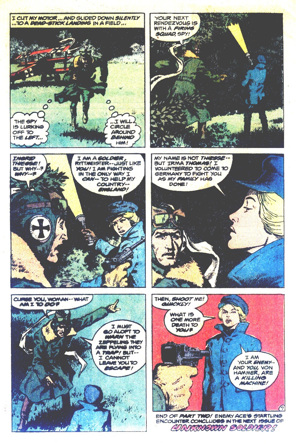 Read online Unknown Soldier (1977) comic -  Issue #252 - 32