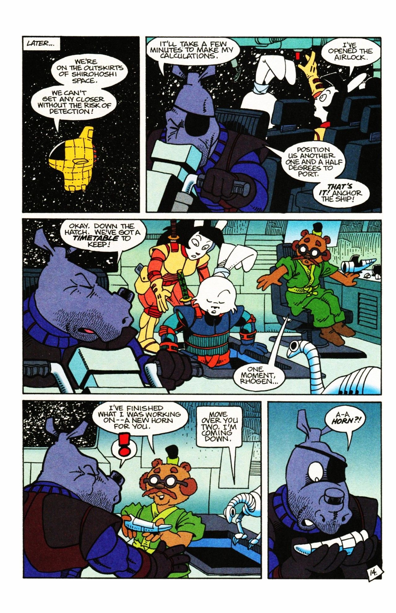 Read online Space Usagi Volume 2 comic -  Issue #2 - 15