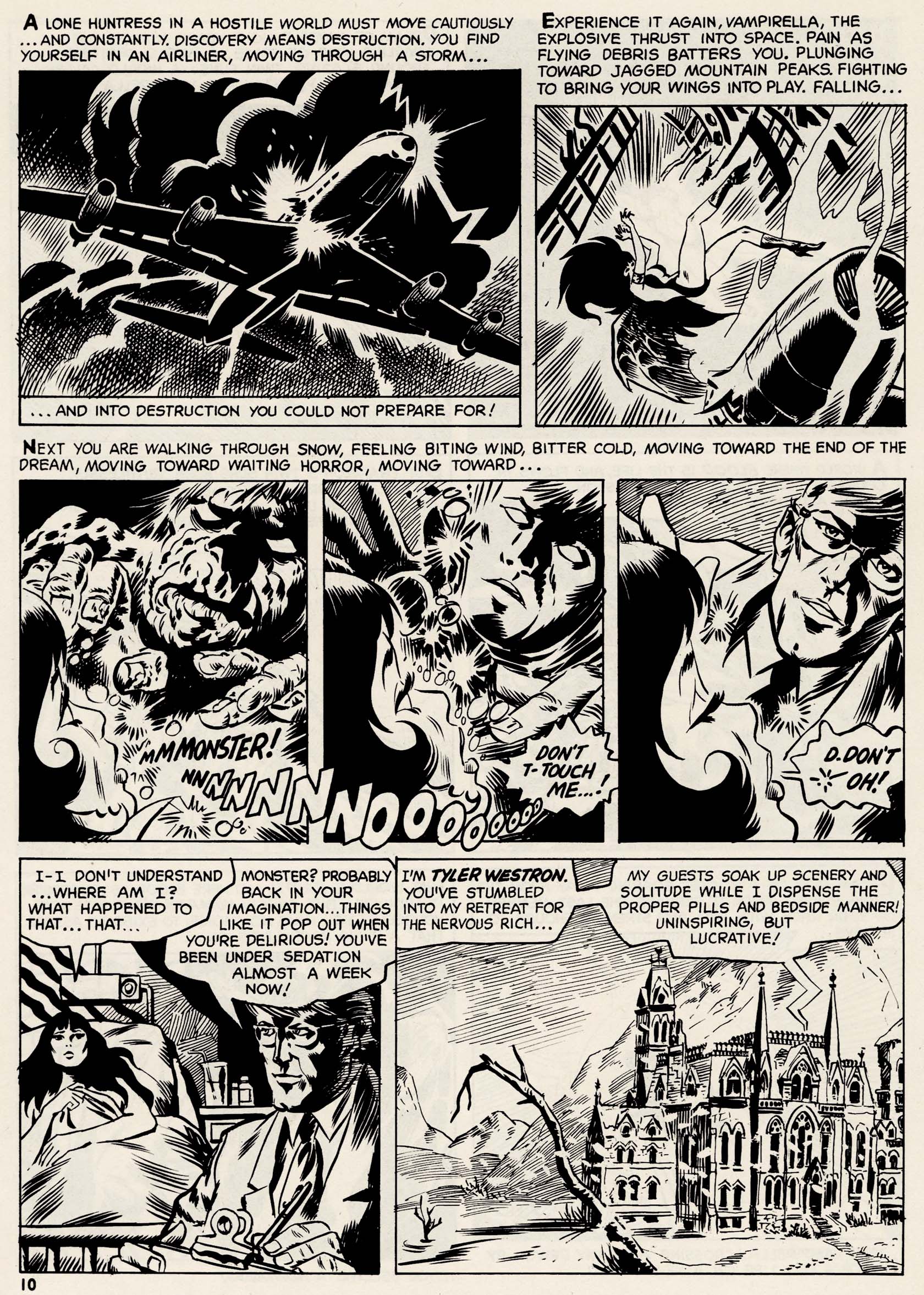 Read online Vampirella (1969) comic -  Issue #8 - 10