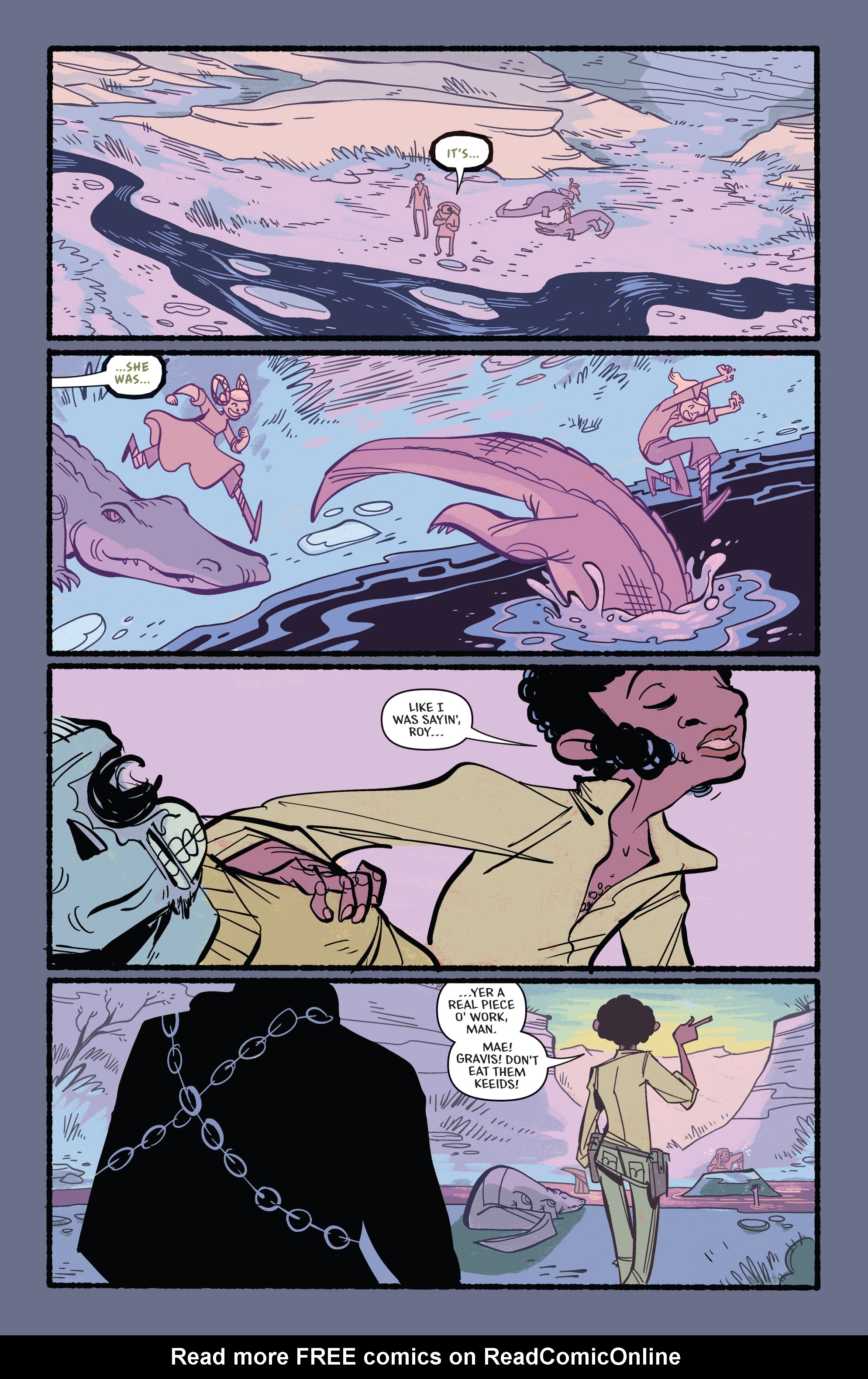 Read online Chained to the Grave comic -  Issue #4 - 5