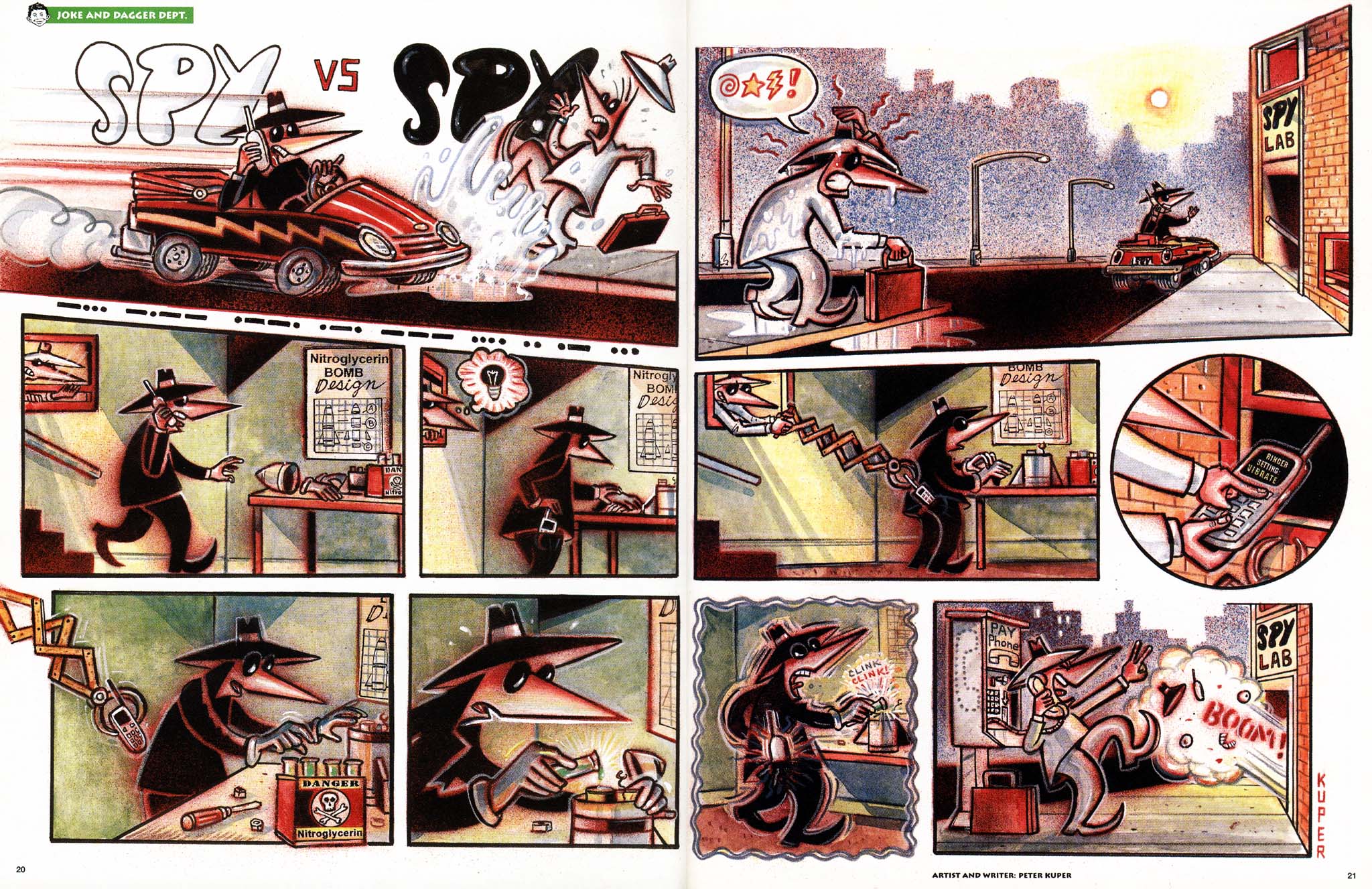 Read online Spy vs. Spy: The Complete Casebook comic -  Issue # TPB - 412