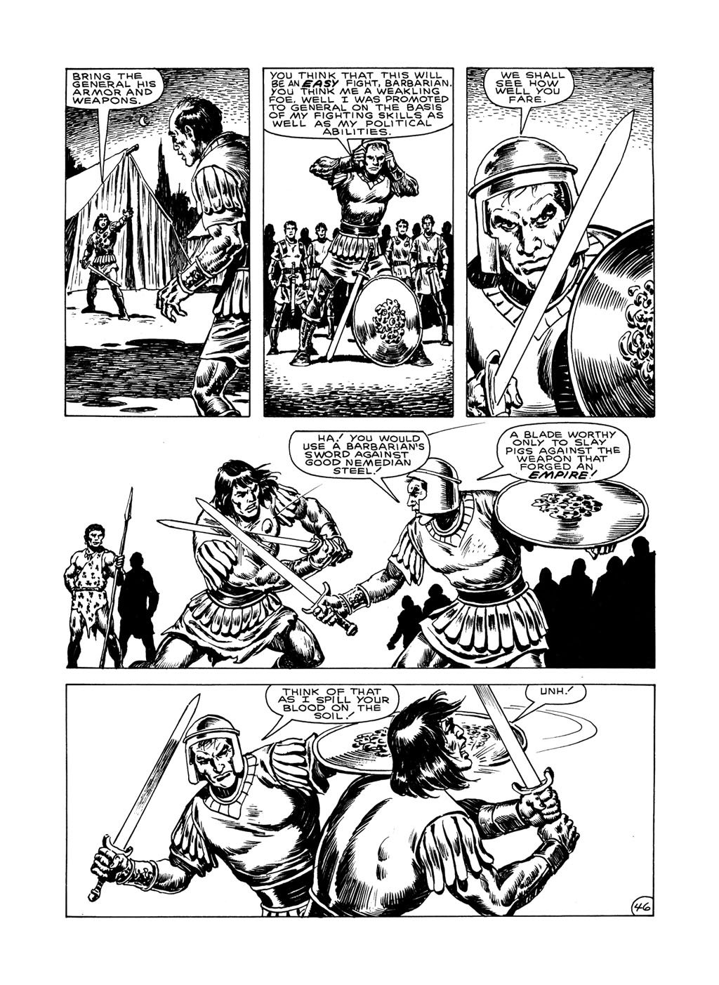 Read online The Savage Sword Of Conan comic -  Issue #147 - 48