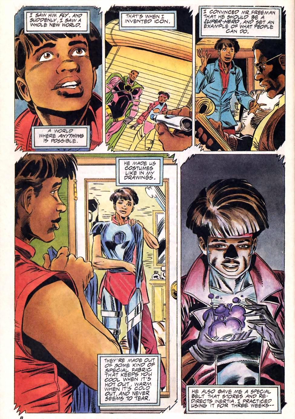 Read online Icon comic -  Issue #8 - 7