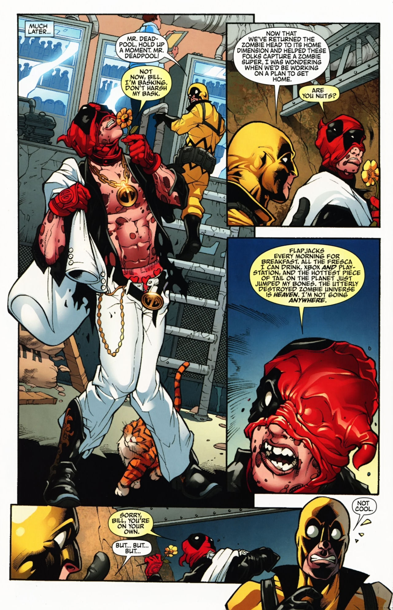 Read online Deadpool: Merc With a Mouth comic -  Issue #9 - 21