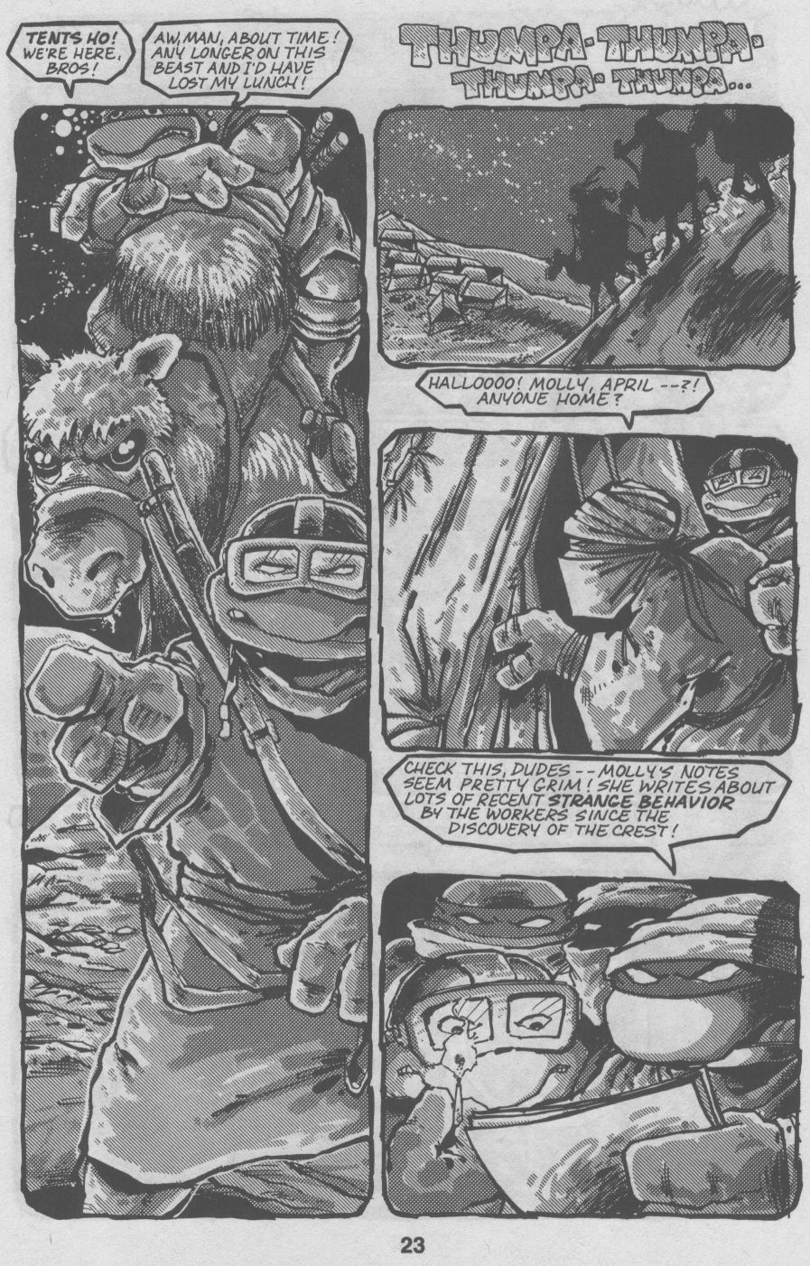 Teenage Mutant Ninja Turtles (1984) Issue #32 #32 - English 23