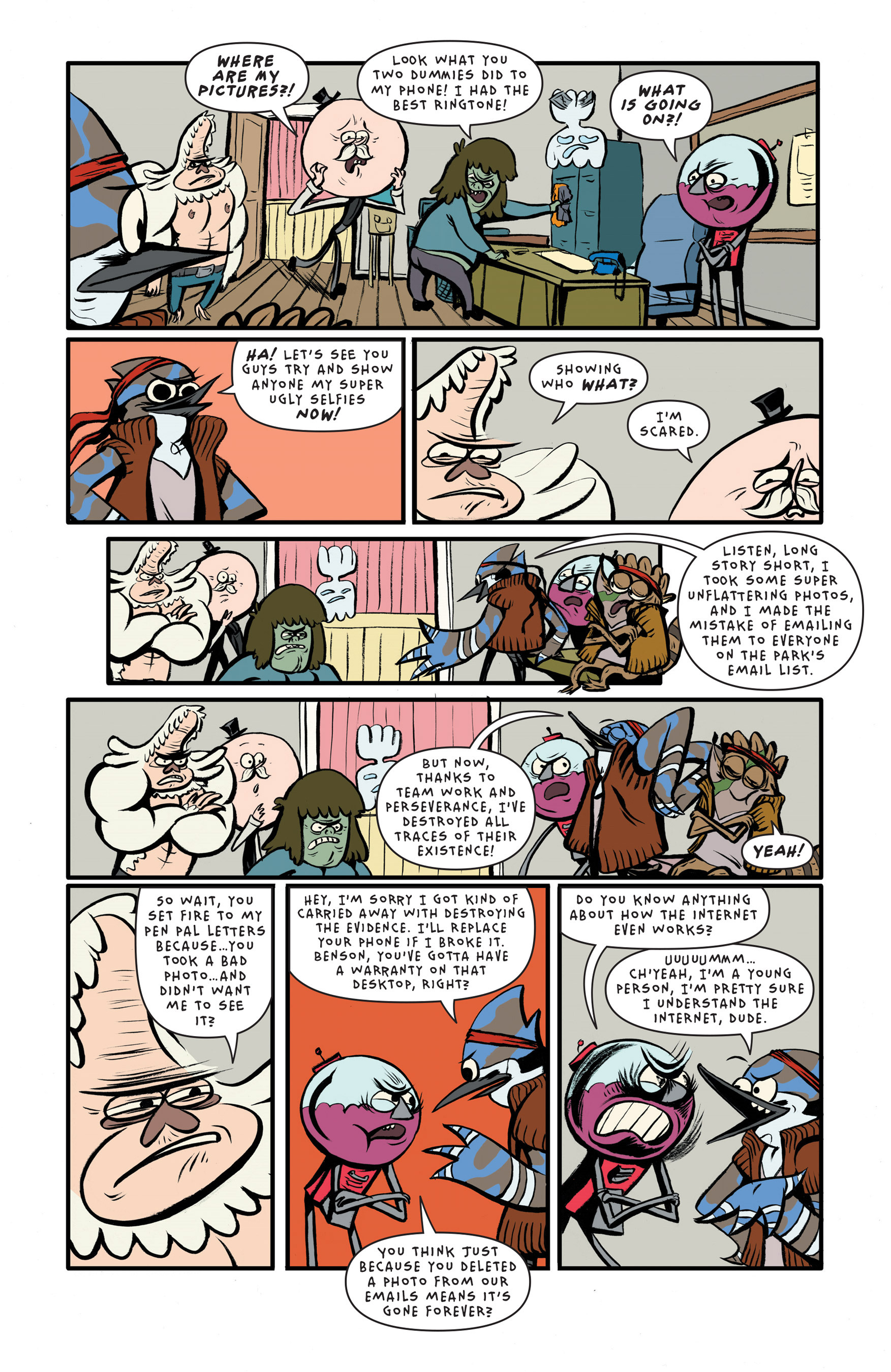 Read online Regular Show comic -  Issue #7 - 19