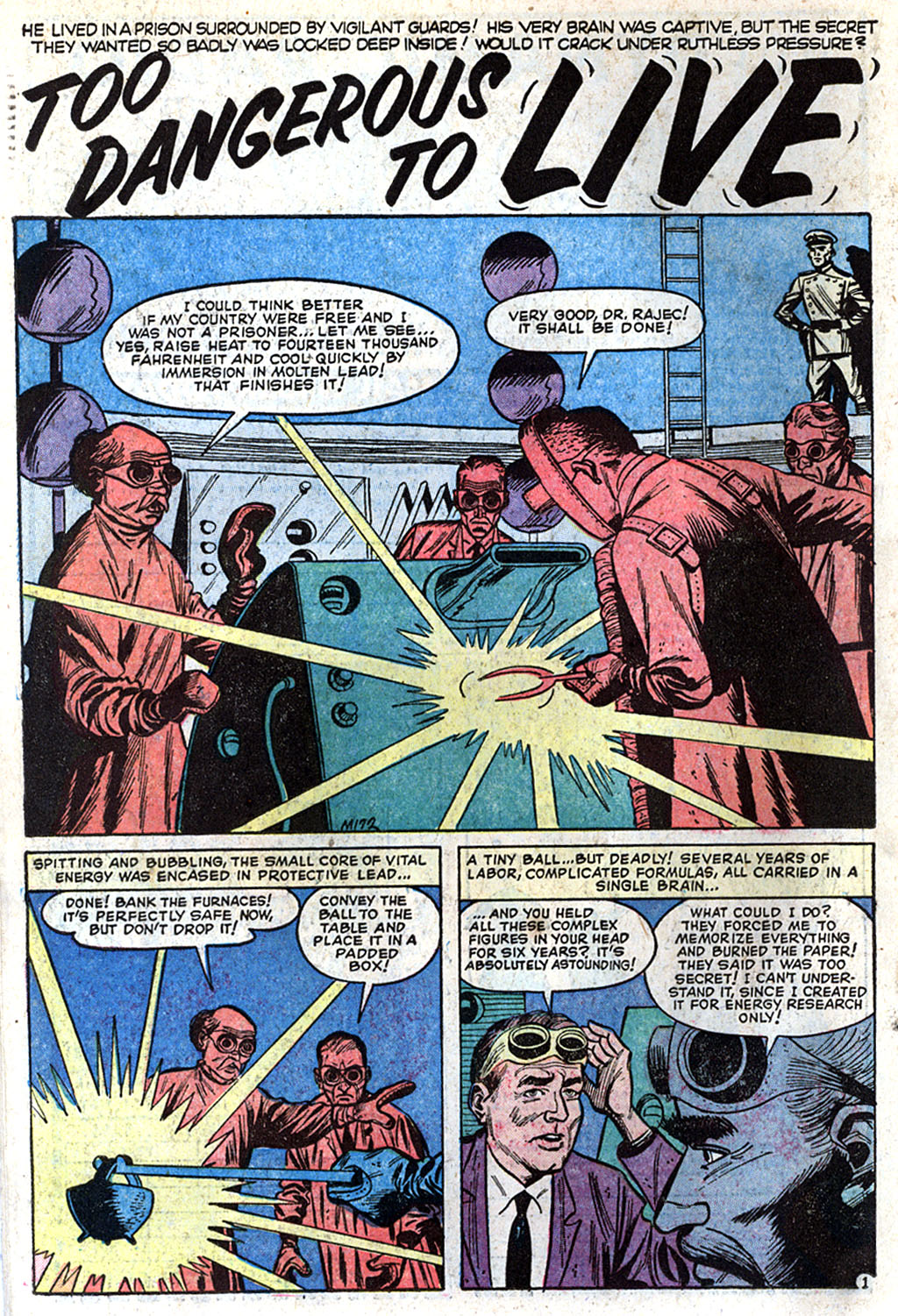 Read online Mystic (1951) comic -  Issue #61 - 18