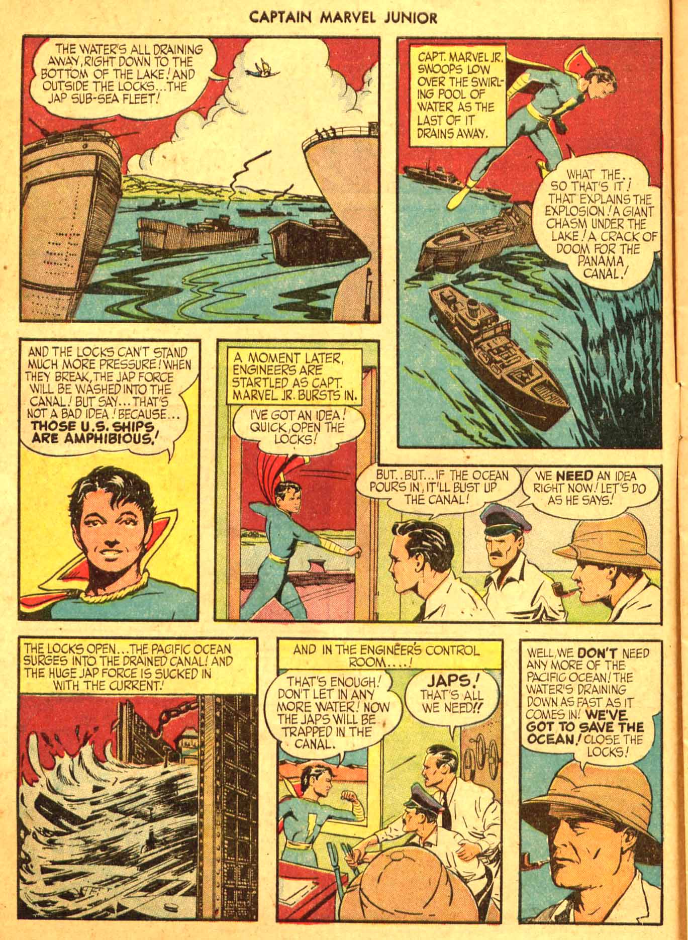 Read online Captain Marvel, Jr. comic -  Issue #25 - 8