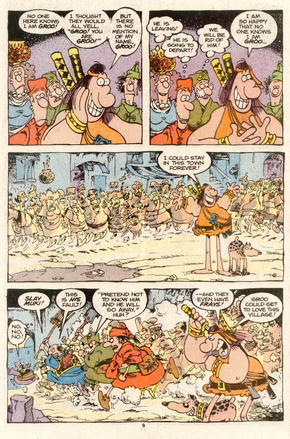 Read online Sergio Aragonés Groo the Wanderer comic -  Issue #48 - 9