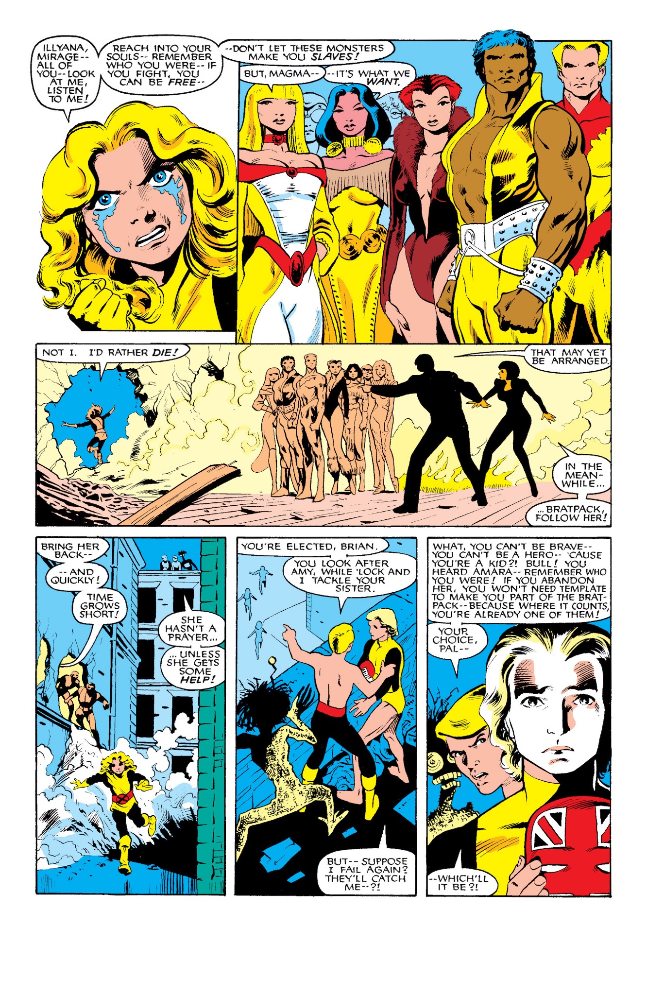 Read online New Mutants Classic comic -  Issue # TPB 6 - 126
