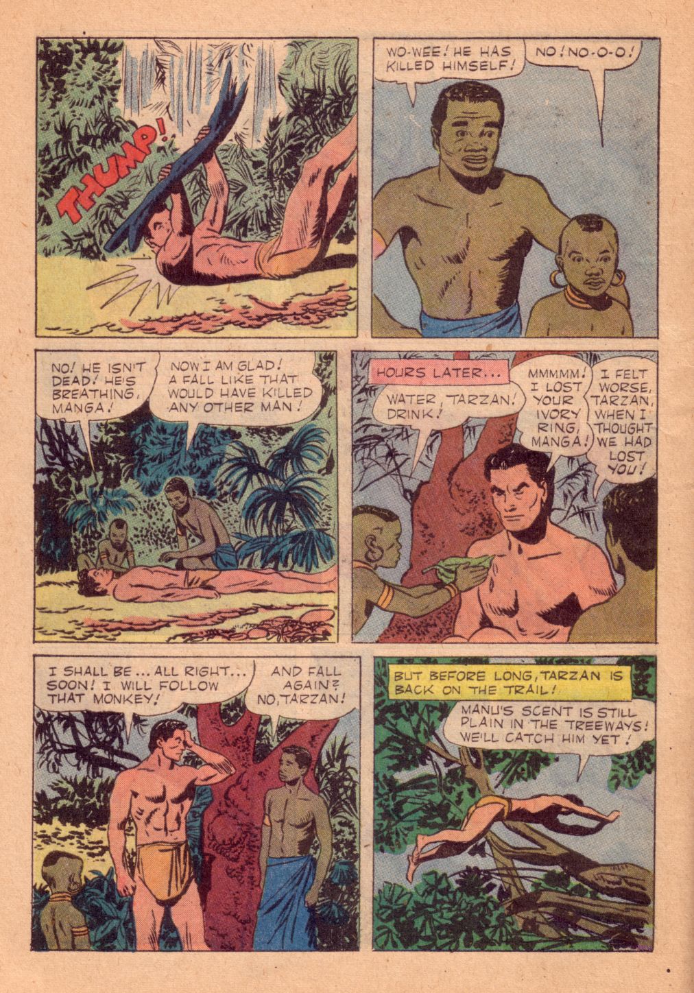 Read online Tarzan (1948) comic -  Issue #93 - 8