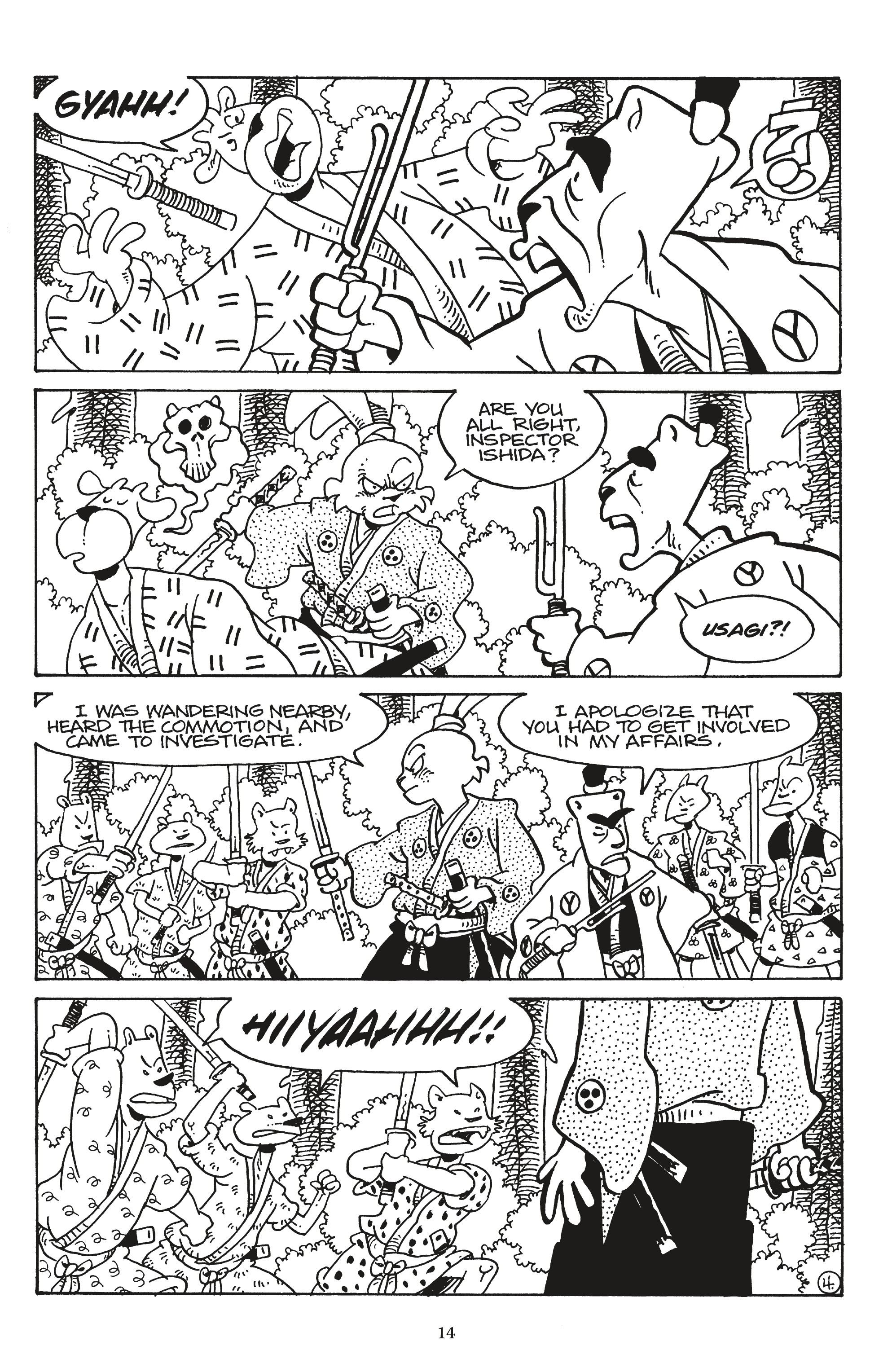 Read online The Usagi Yojimbo Saga comic -  Issue # TPB 8 (Part 1) - 14